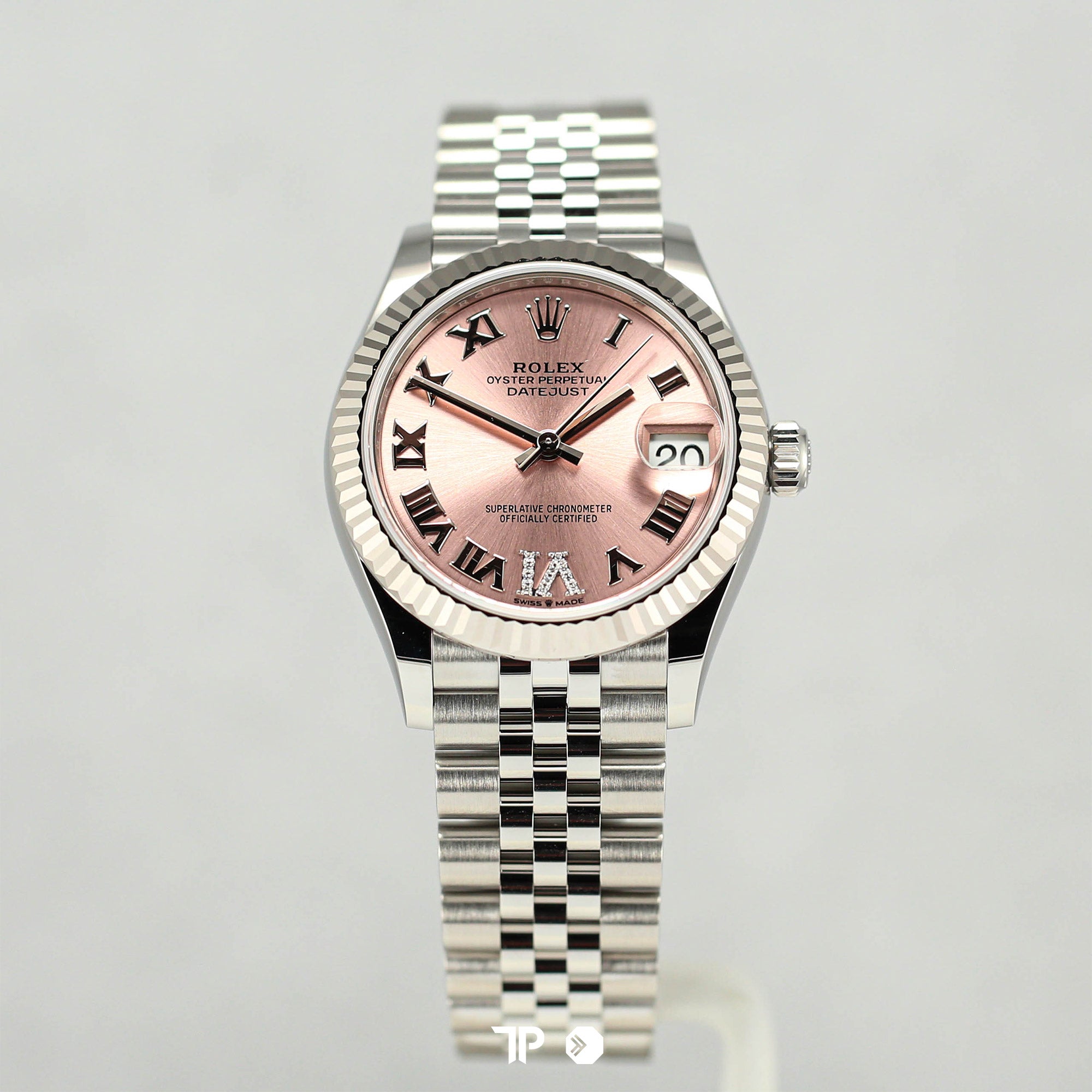 Datejust 31 Pink Dial Diamond On Vl (2023)