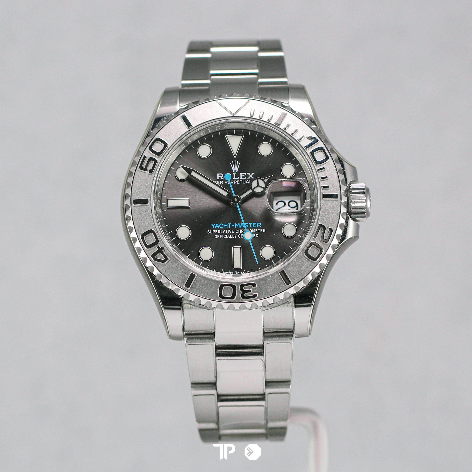 Yacht Master Platinum Bezel Rhodium Dial (2020)