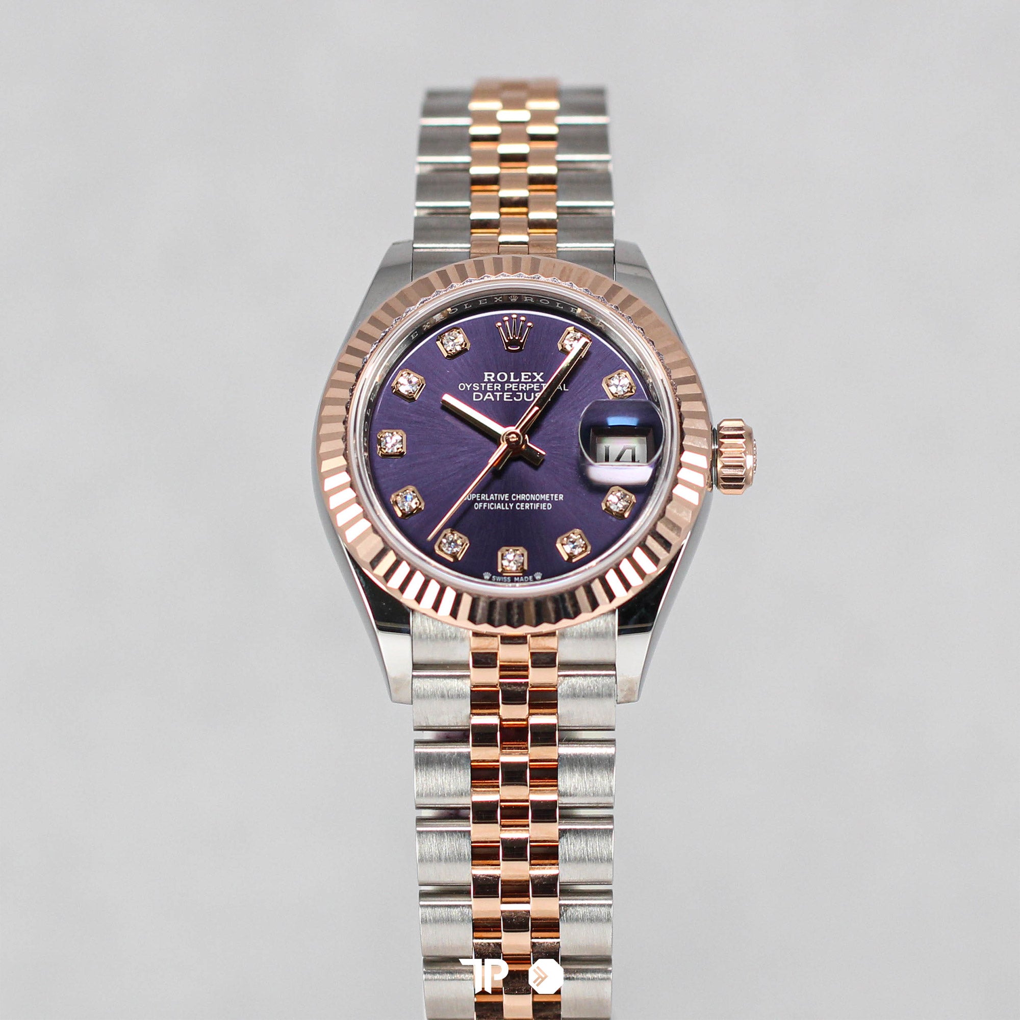 Datejust 28 Aubergine Diamond-Set Jubilee (2022)
