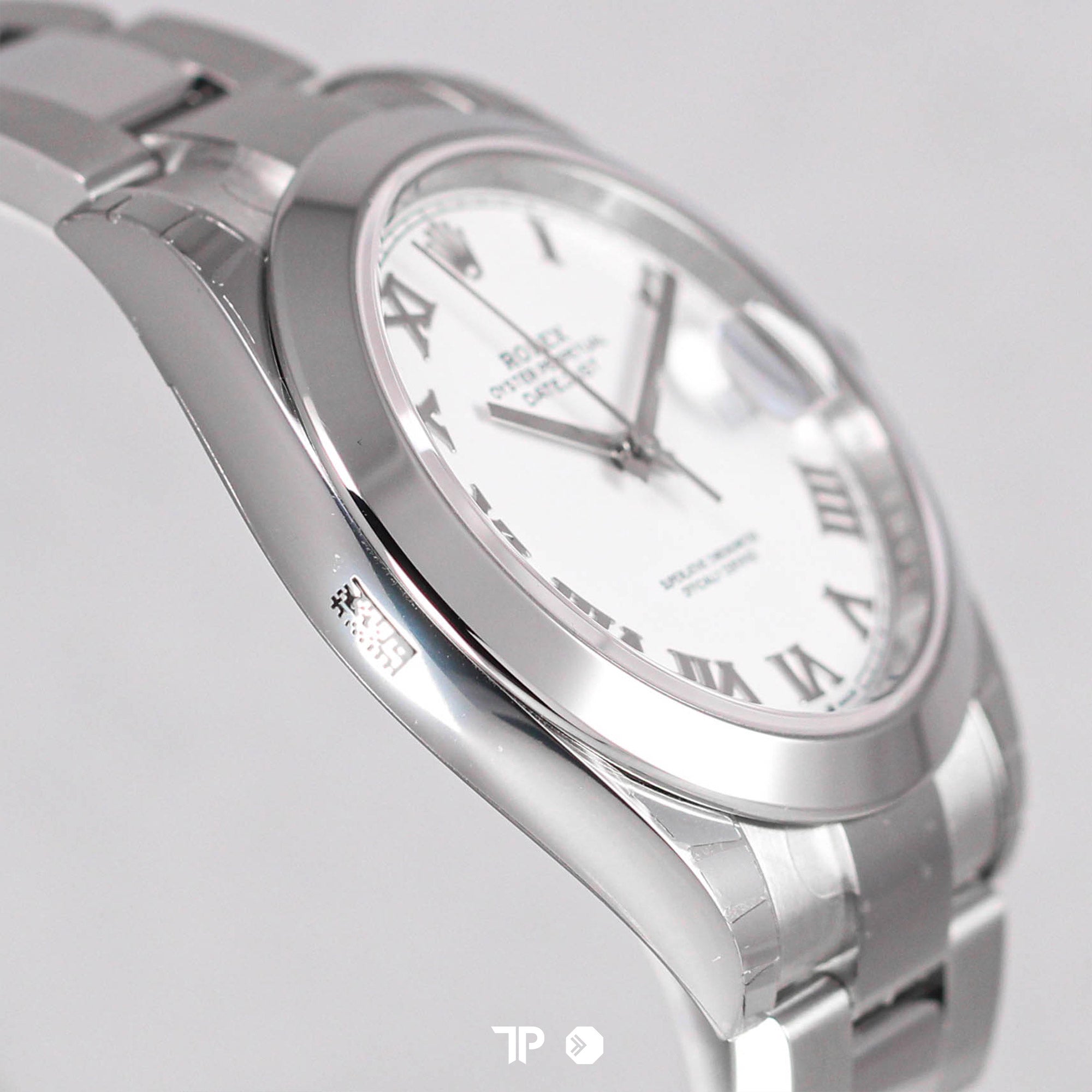 Datejust 41 Smooth Bezel White Roman Dial (2021)