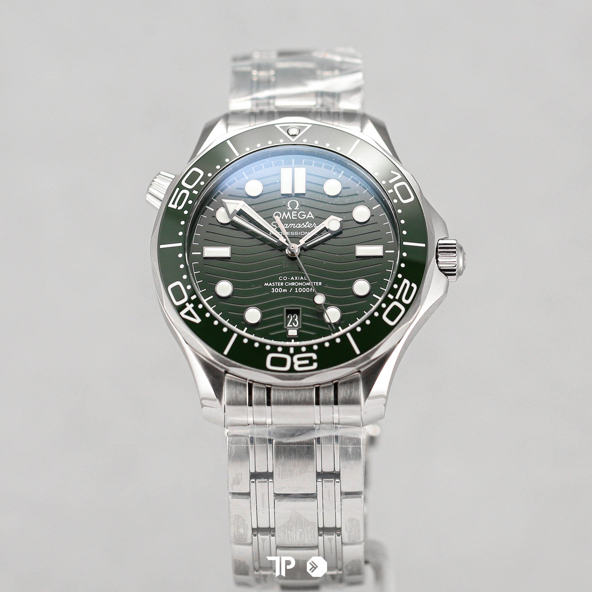 Seamaster Diver Green Wave Dial Ceramic Bezel (NEW 2023)