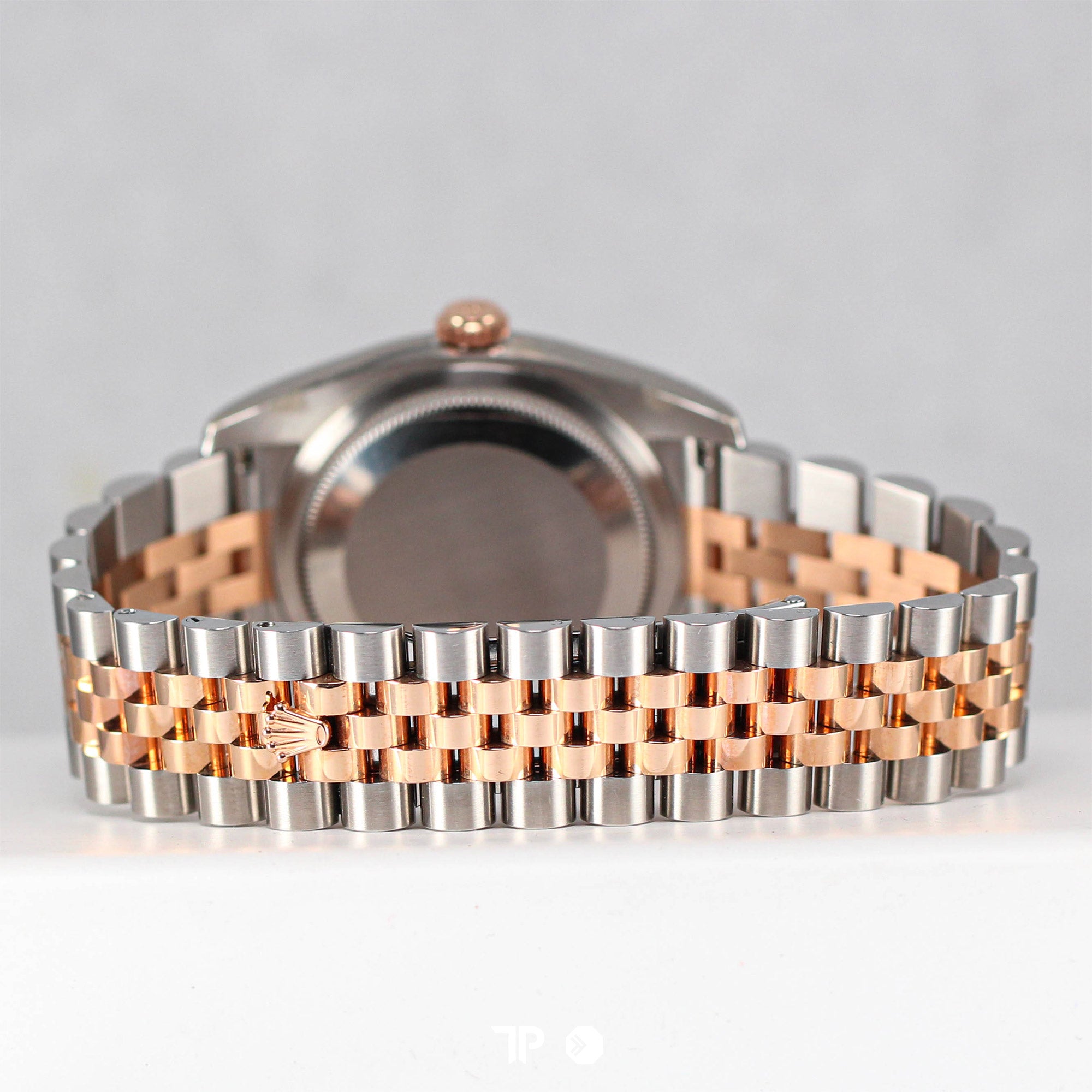 Datejust 36 Rhodium Diamond Dial Two Tone Rose Gold (2018)