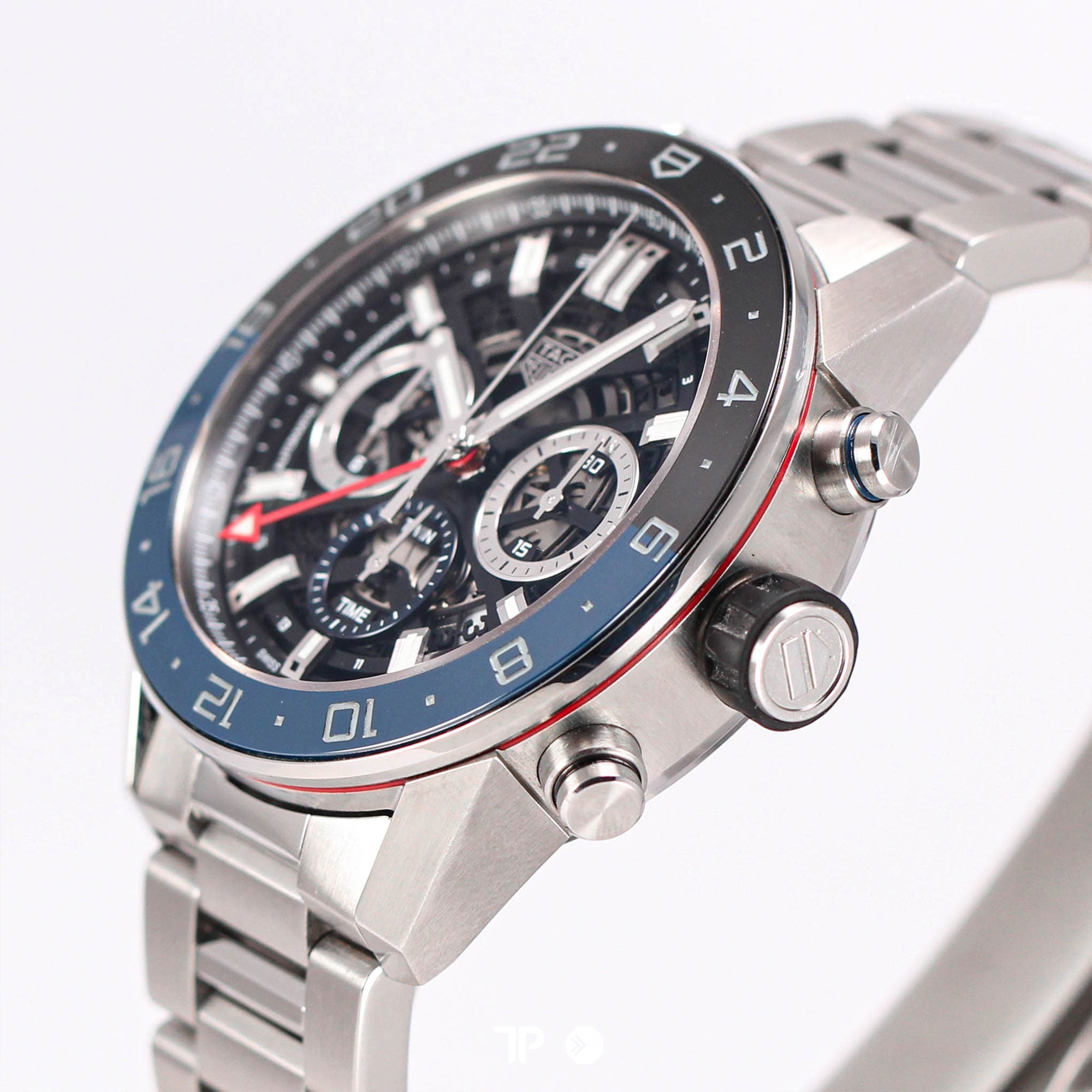 Carrera Heuer 02 GMT Batman Skeleton Ceramic (2019)