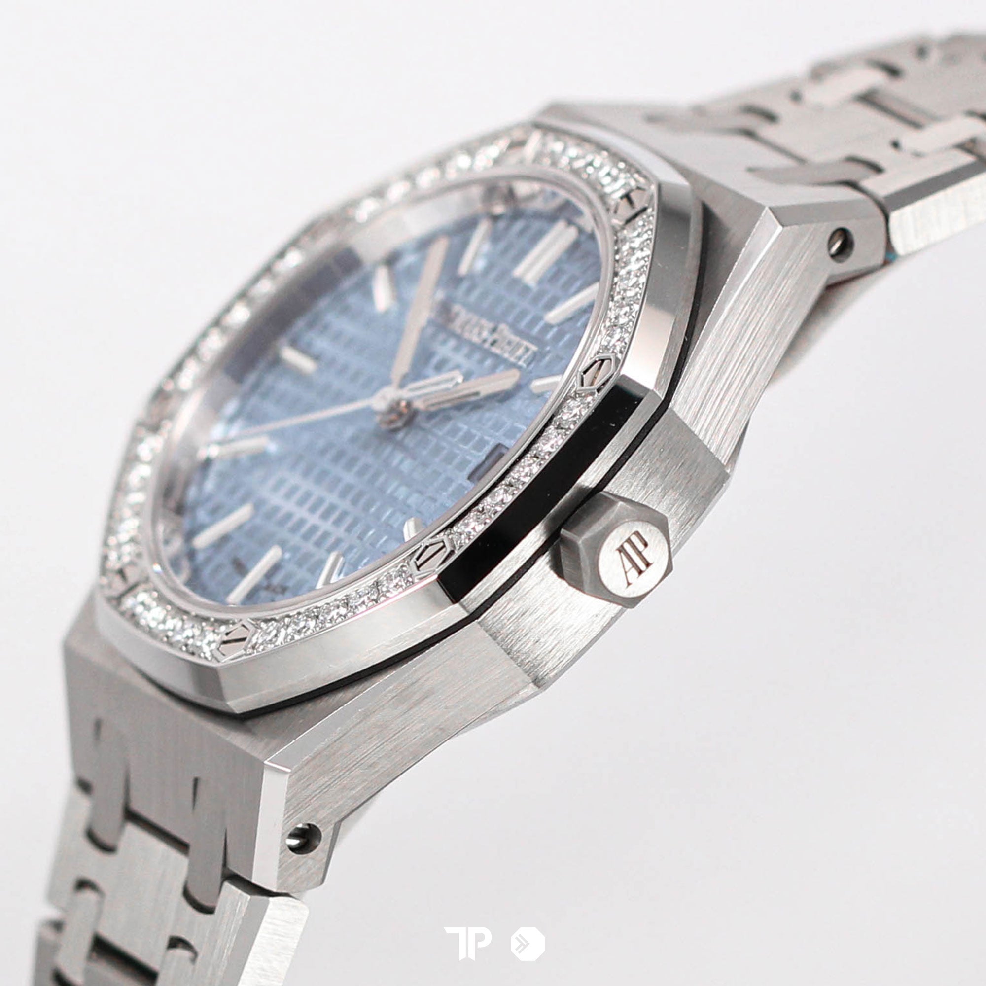 Royal Oak Lady 34mm Ice Blue Diamond Bezel (NEW 2023)