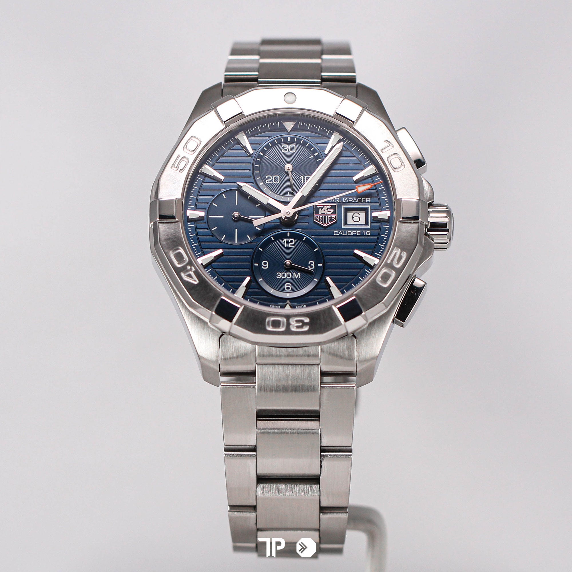 Aquaracer Cal 16 Blue Auto Crono (2016)