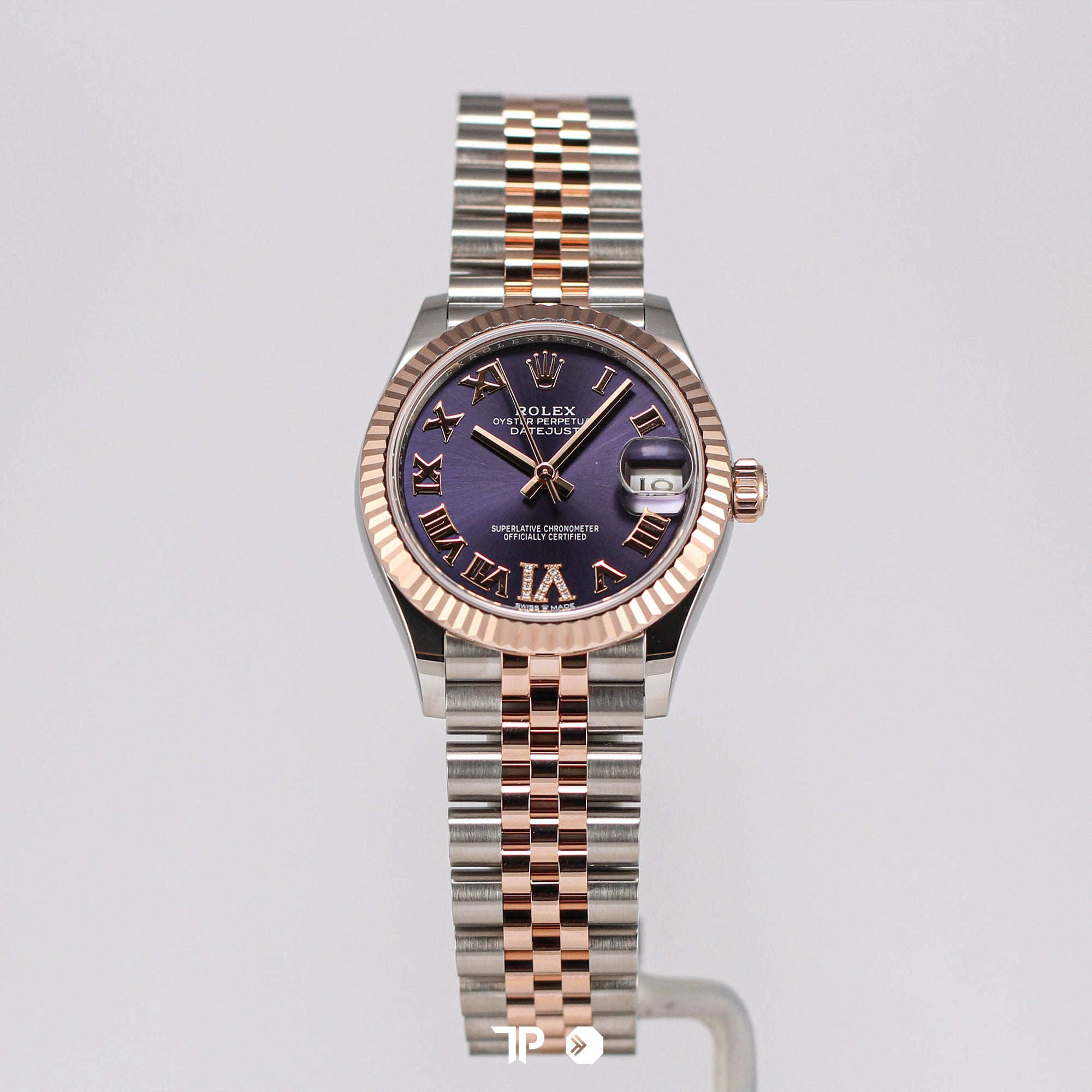 Datejust 31 Purple Diamond VI Two Tone Rose Gold (New 2023)