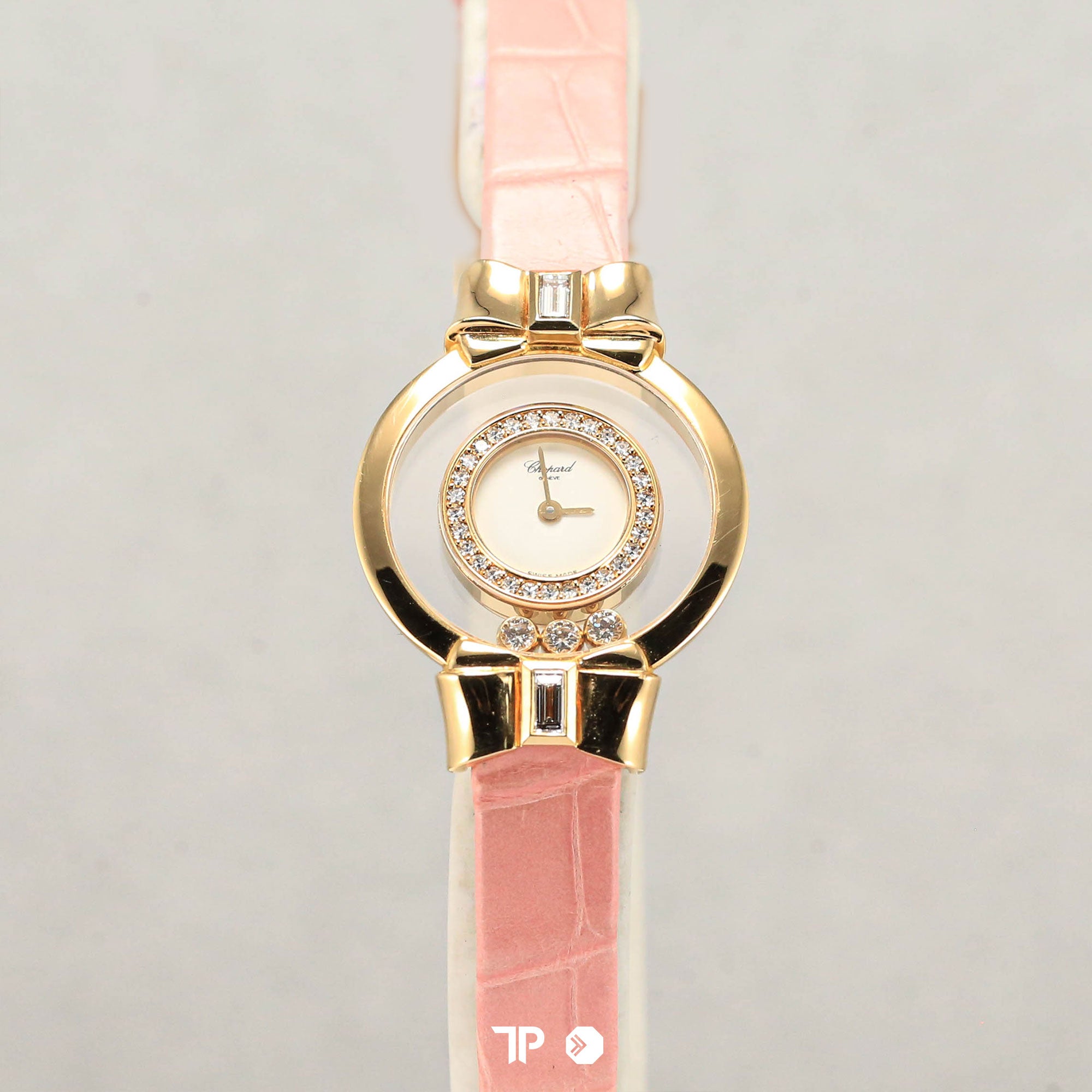 Happy Diamonds Yellow gold 24mm