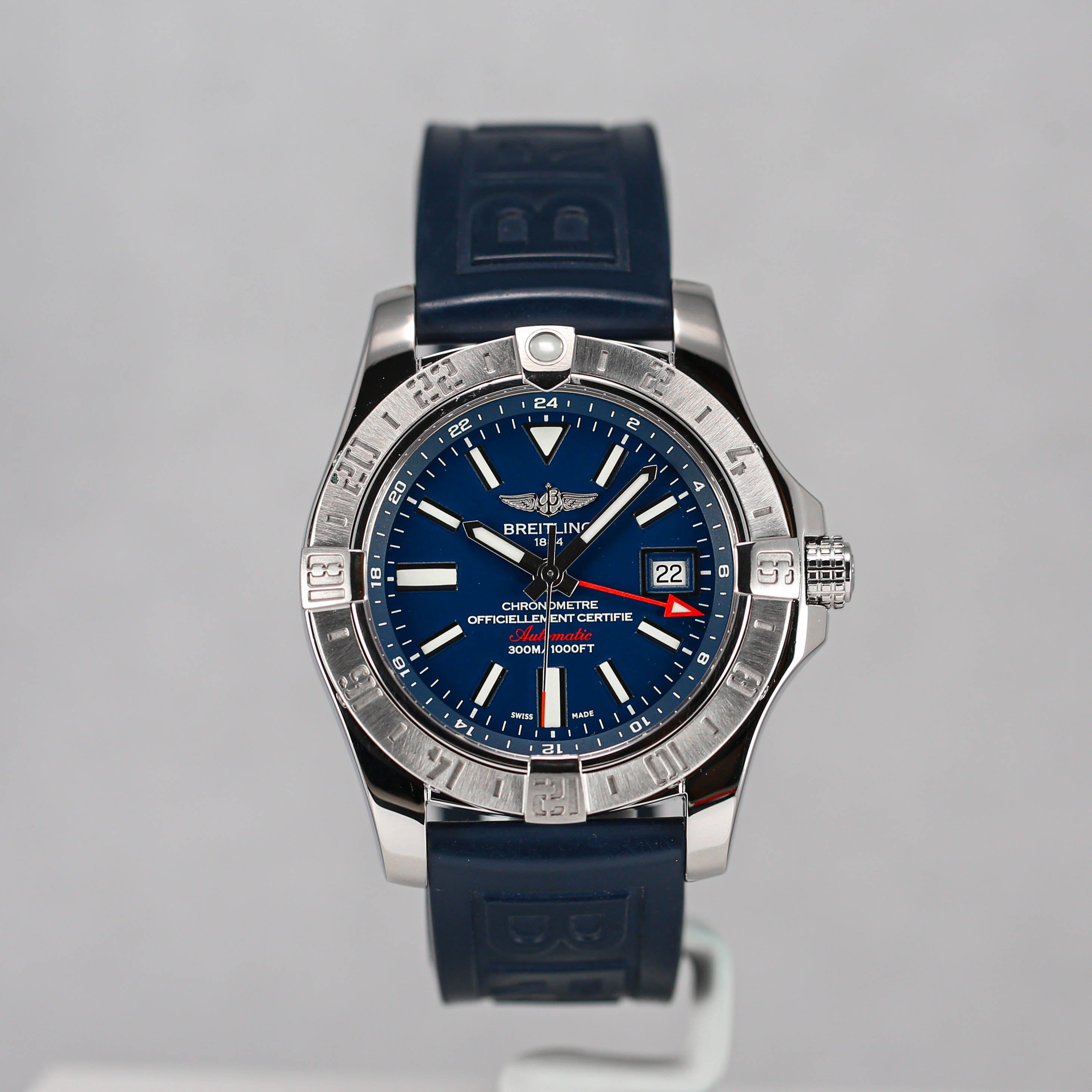 Avenger II GMT Blue Rubber 43mm (2018)