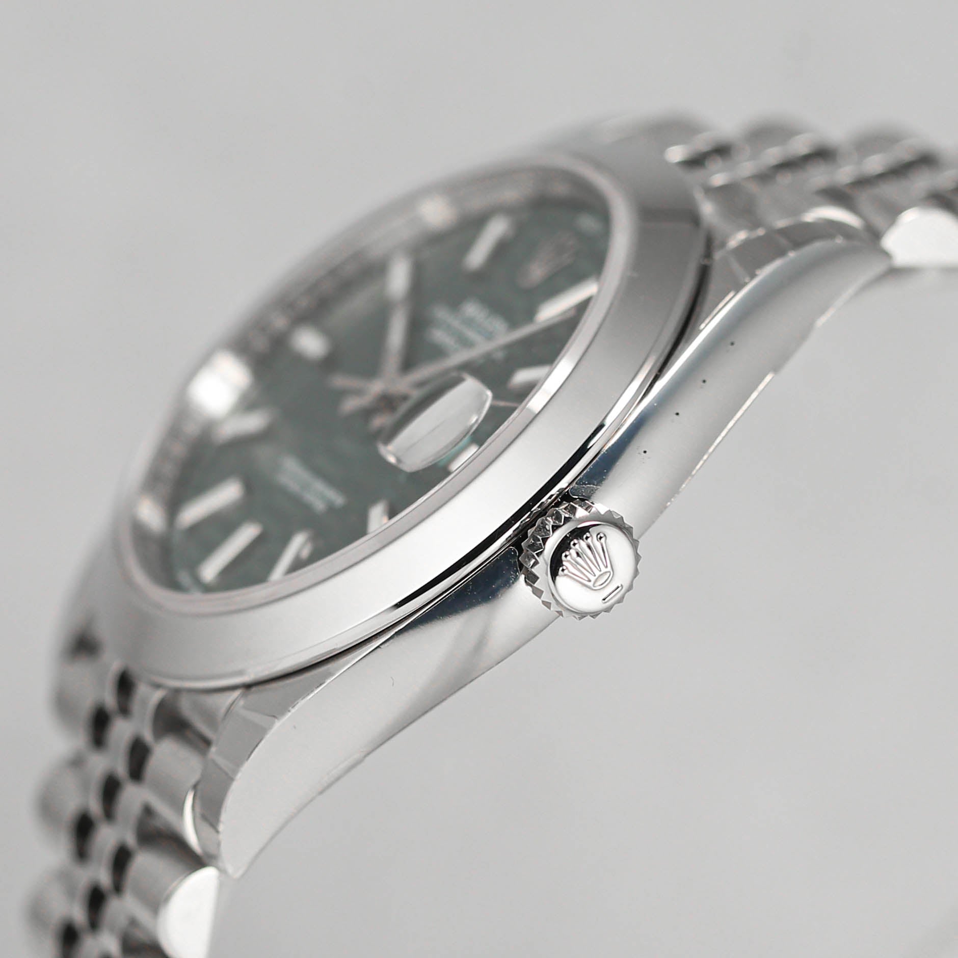 Datejust 41 Green Motif White Gold Fluted Bezel Jubilee Bracelet (NEW 2023)