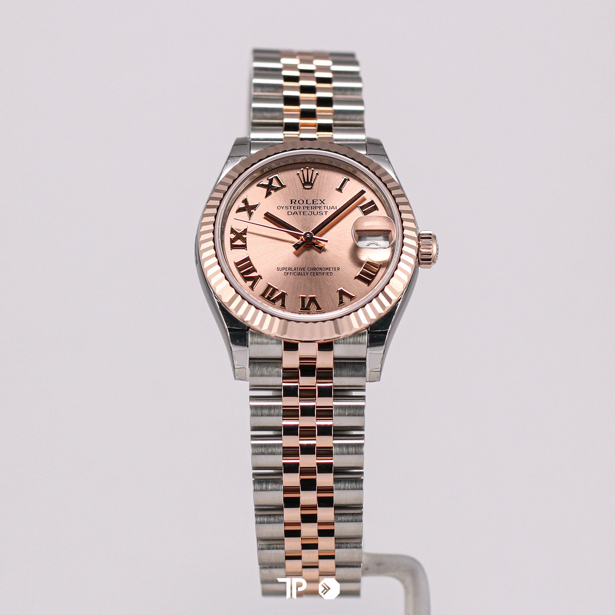 Datejust 31 Pink Rose Roman Two Tone Rose Gold Jubilee (NEW 2024)