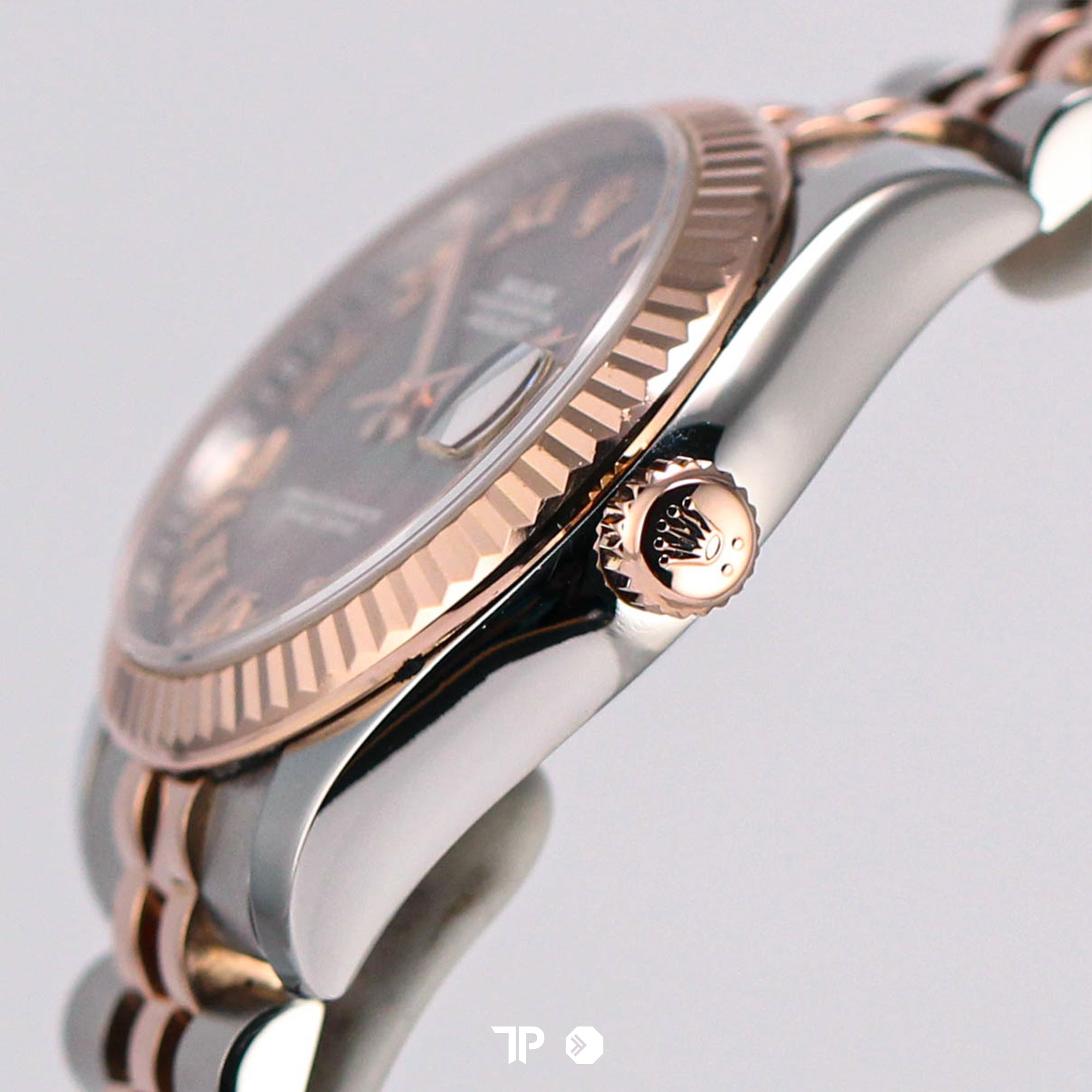 Datejust 31 Black Mother Of Pearl Dial Two Tone Rose Gold Jubilee (2017)