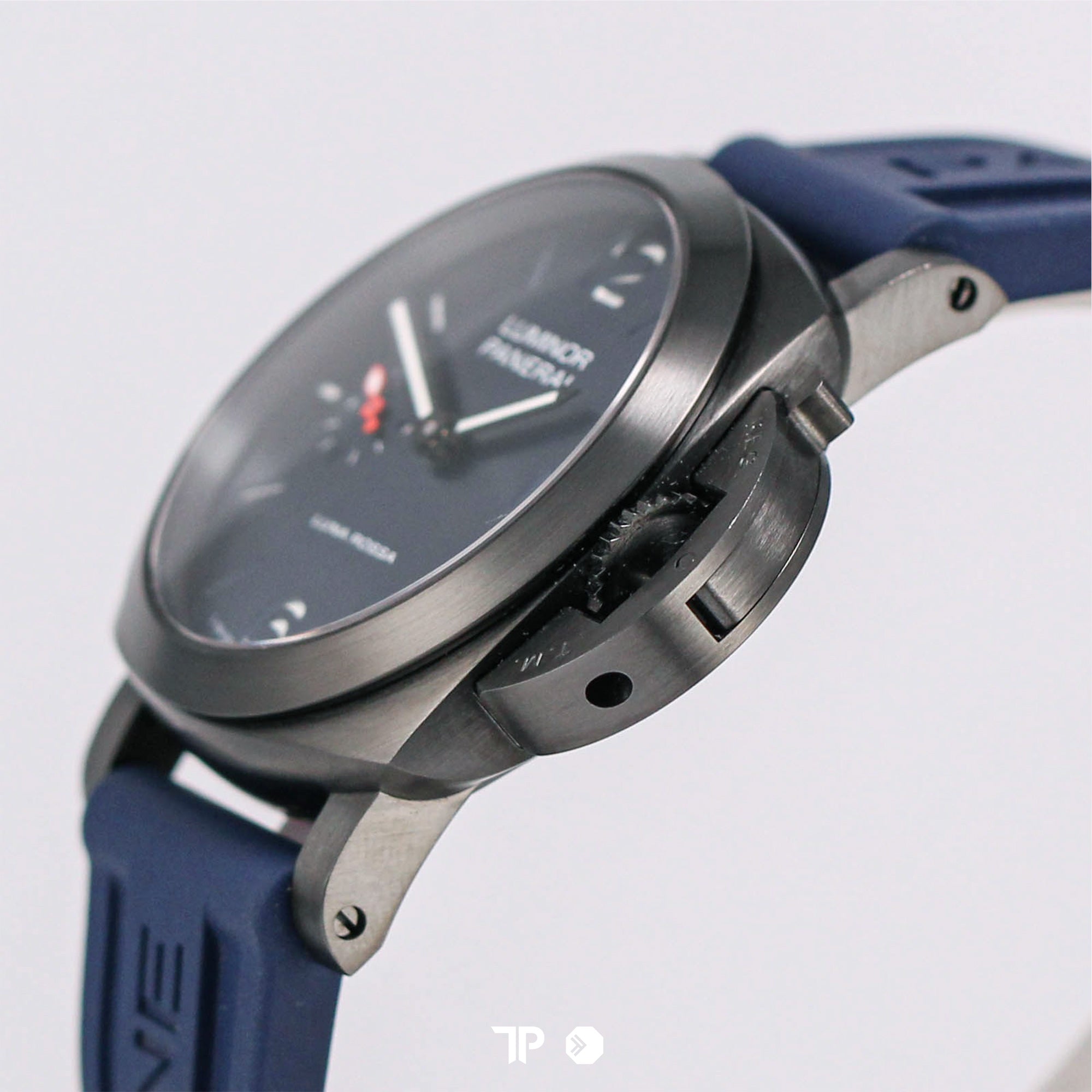 Luminor PAM 1408 40mm Quaranta Steel DLC Luna Rossa Blue Dial (NEW 2023)