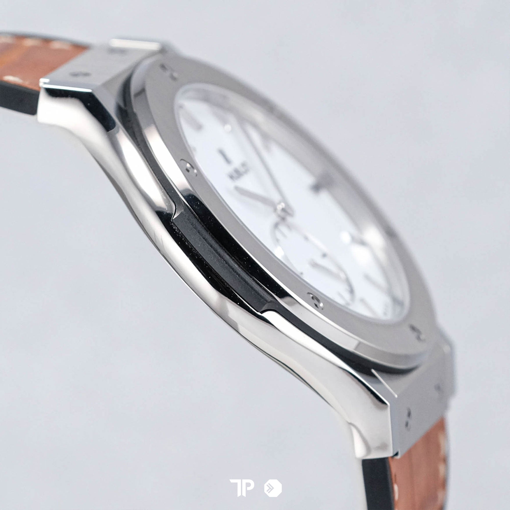 Classic Fusion White Dial 45mm Ultra Thin Titanium Case (Undated)