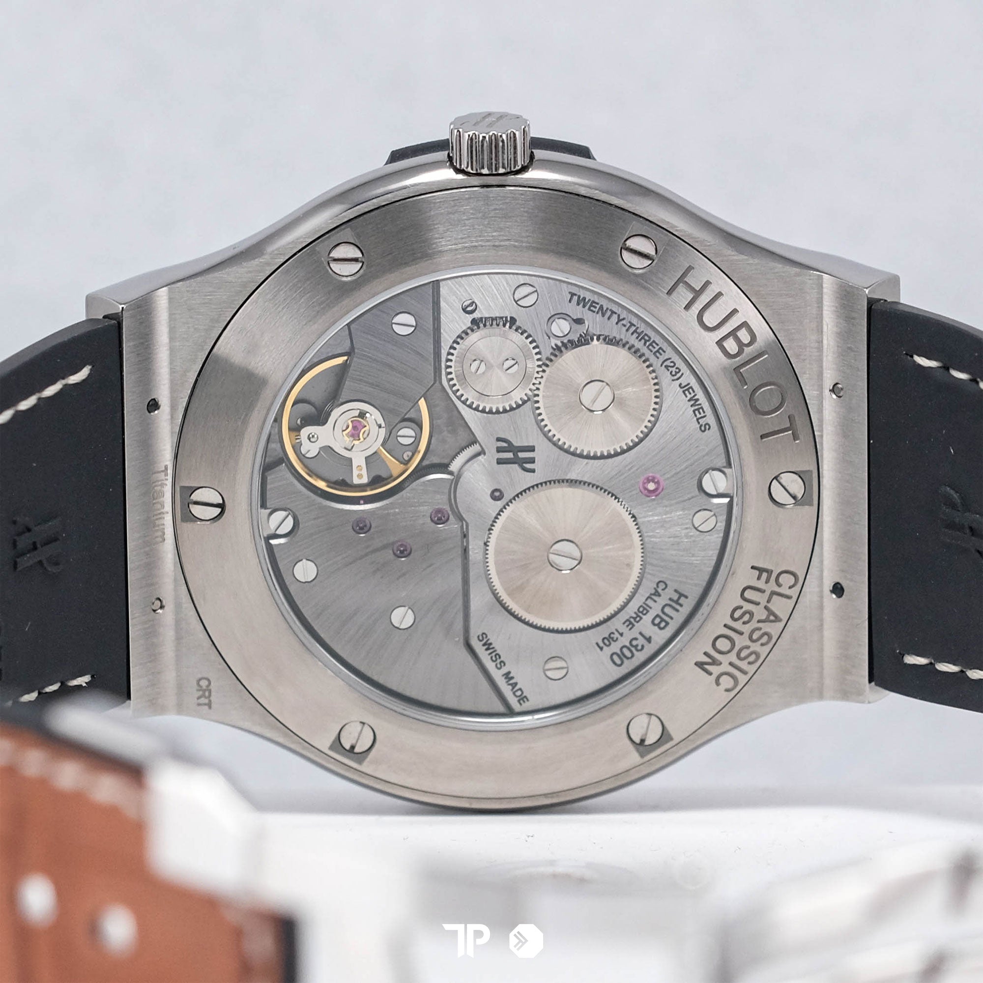 Classic Fusion White Dial 45mm Ultra Thin Titanium Case (Undated)