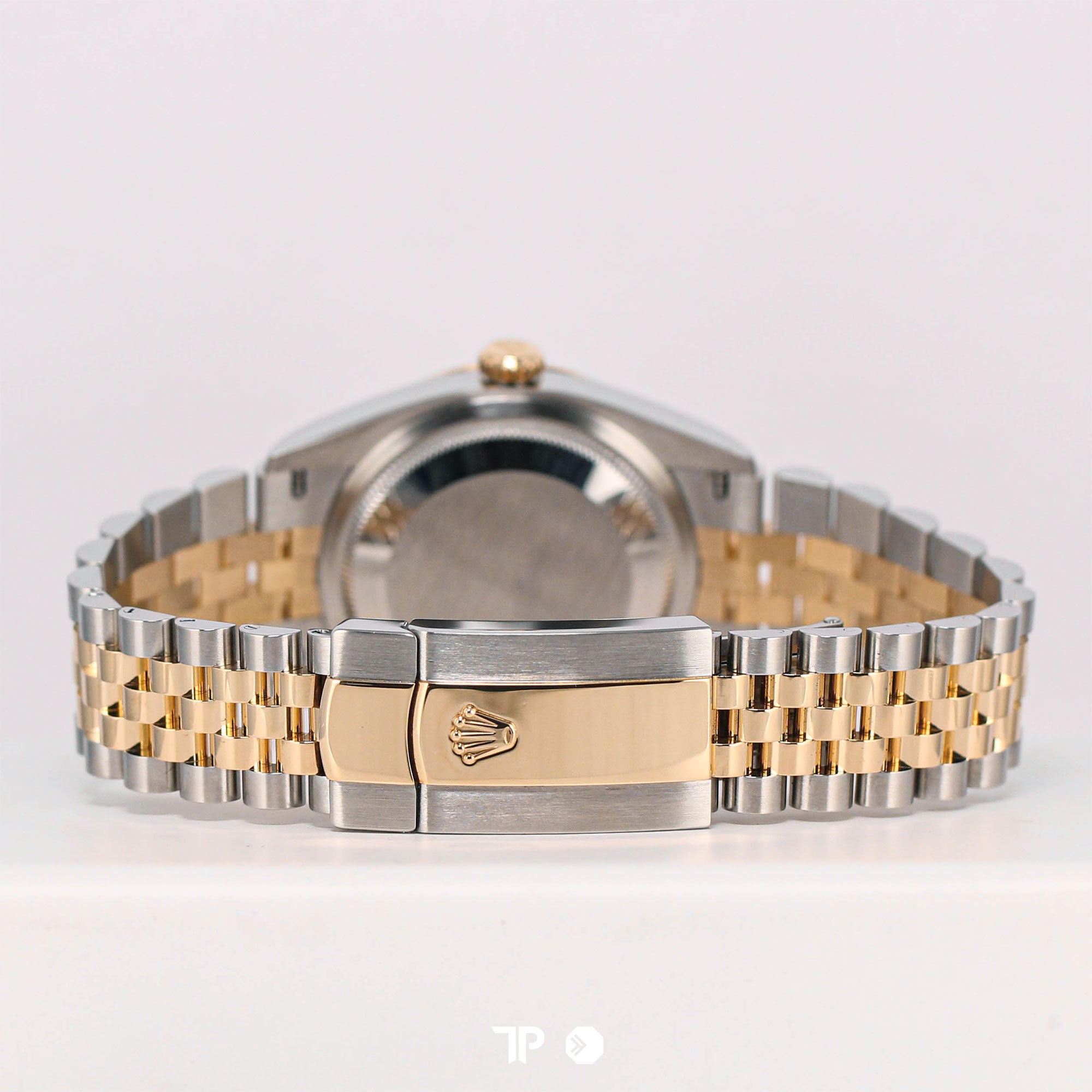 Datejust 36 White Dial Two Tone Yellow Gold Jubilee