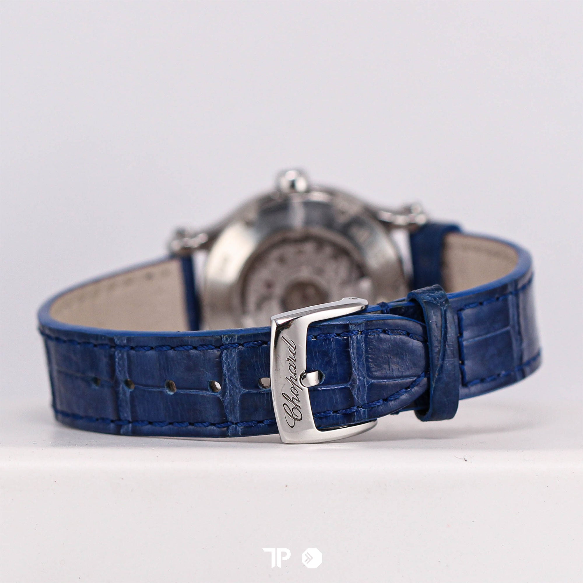 Happy Sport Automatic Blue Leather 33mm