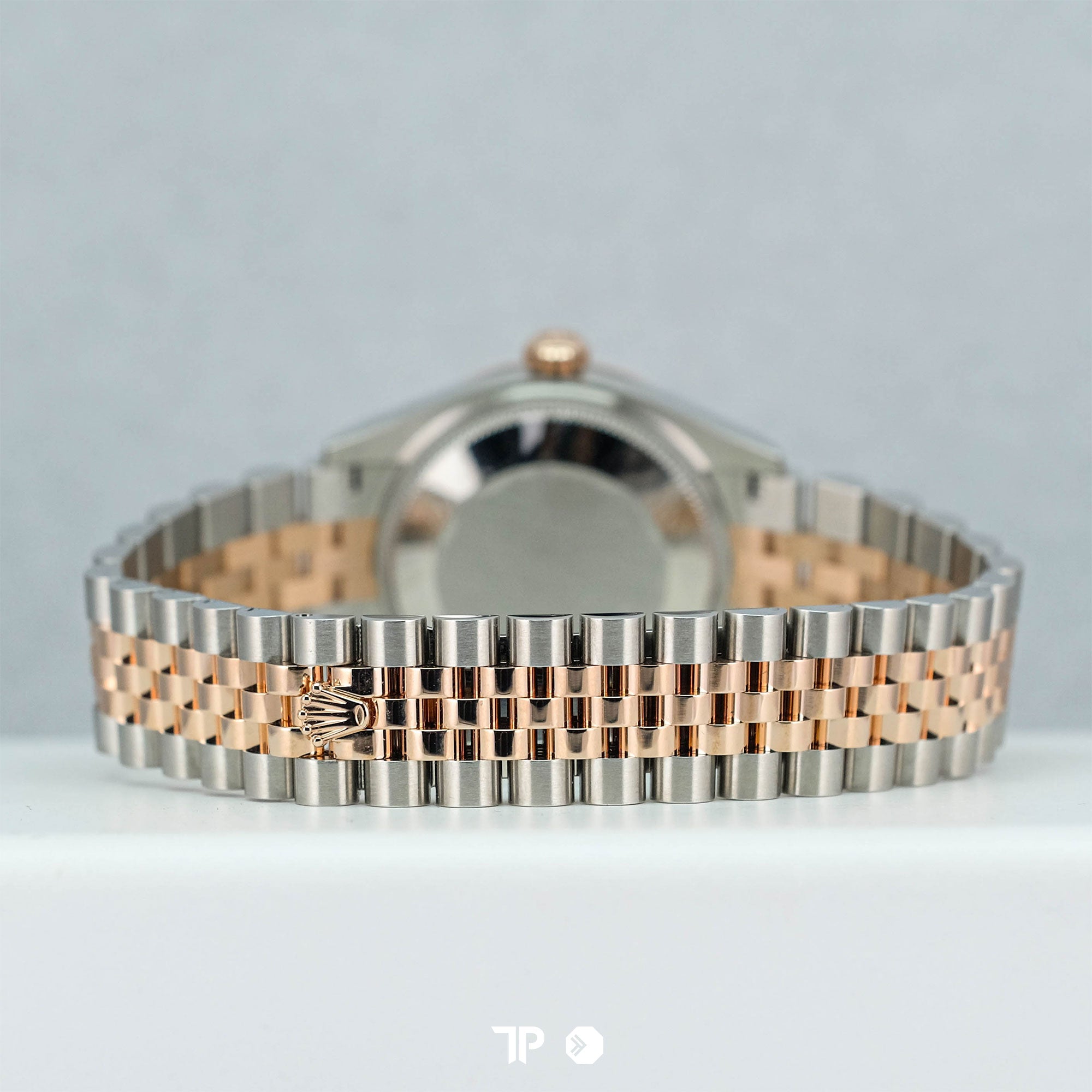 Datejust 31 Two Tone Rose Gold Silver Dial Diamond Index Fluted Bezel Jubilee NEW (2024)