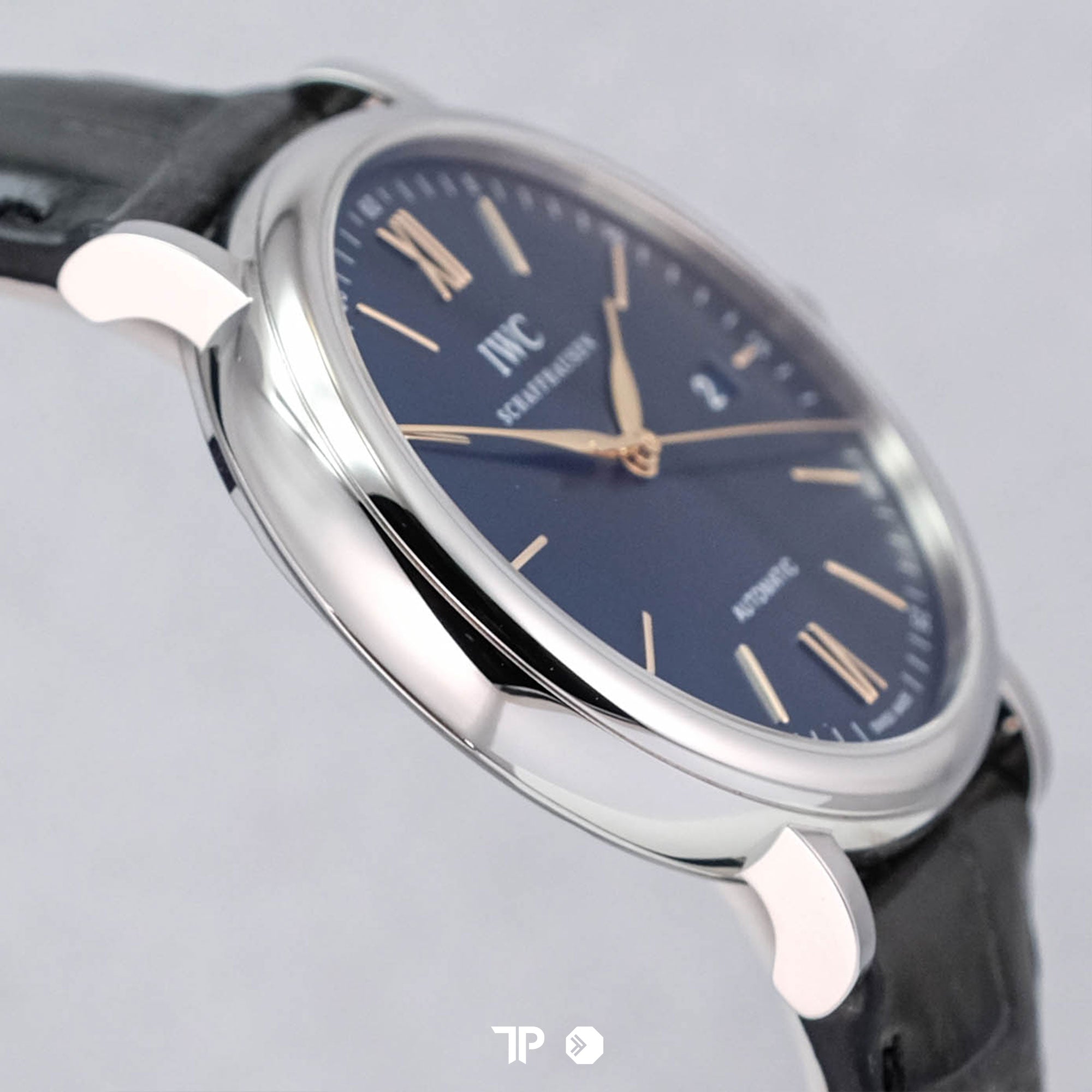 Portofino SCHAFFHAUSEN Blue Dial Gold Index NEW (2024)