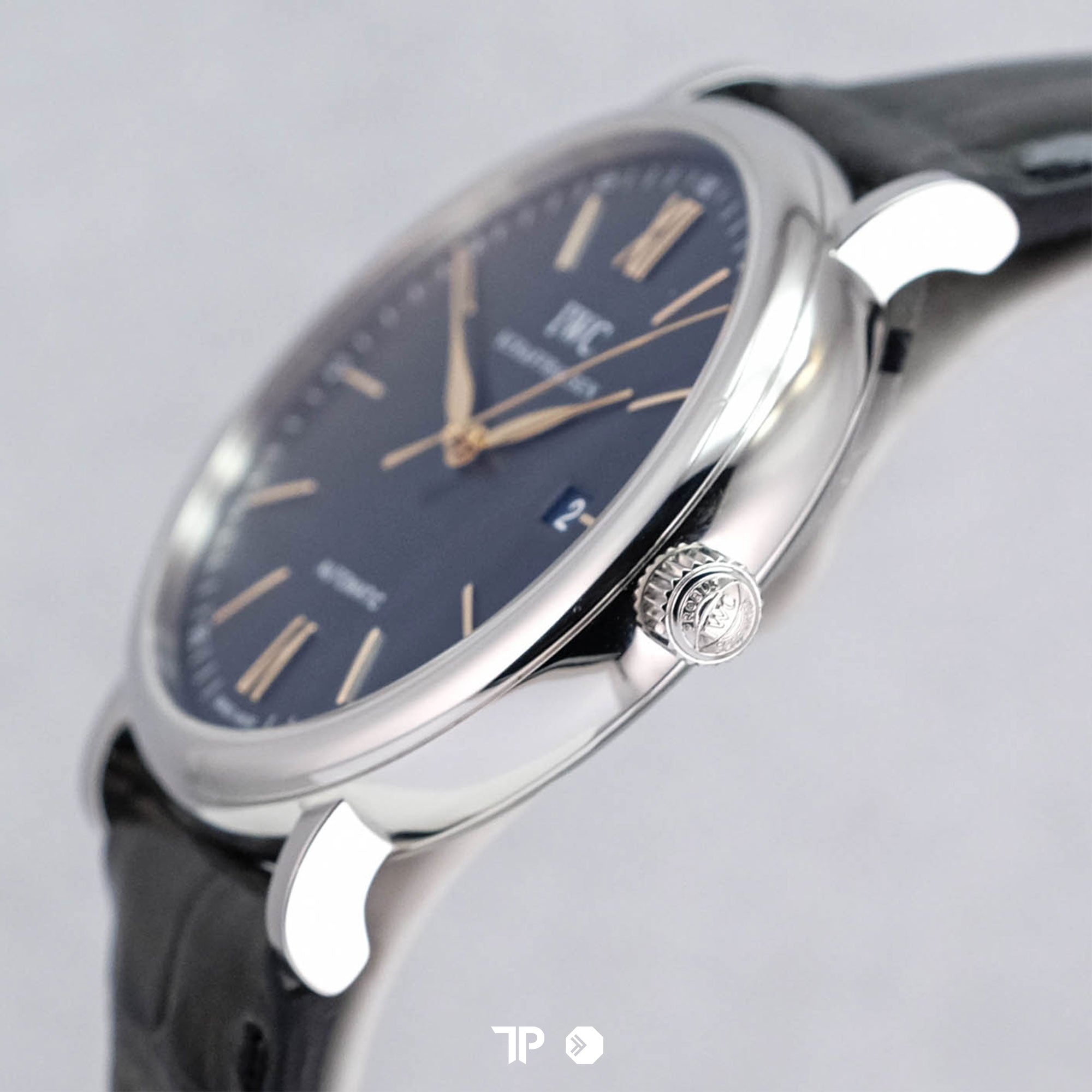 Portofino SCHAFFHAUSEN Blue Dial Gold Index NEW (2024)