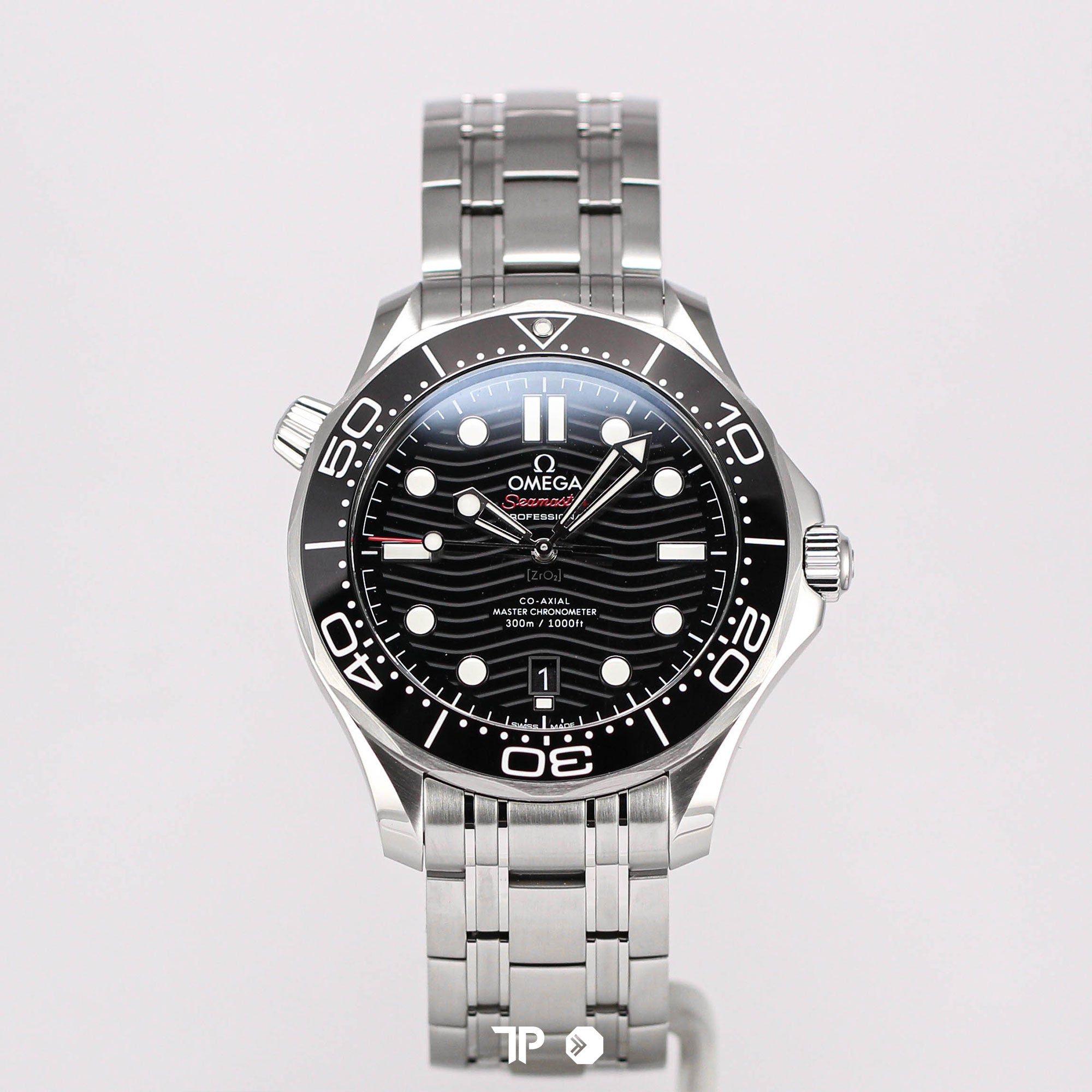 Seamaster Diver Black Wave Dial Ceramic Bezel (NEW 2024)