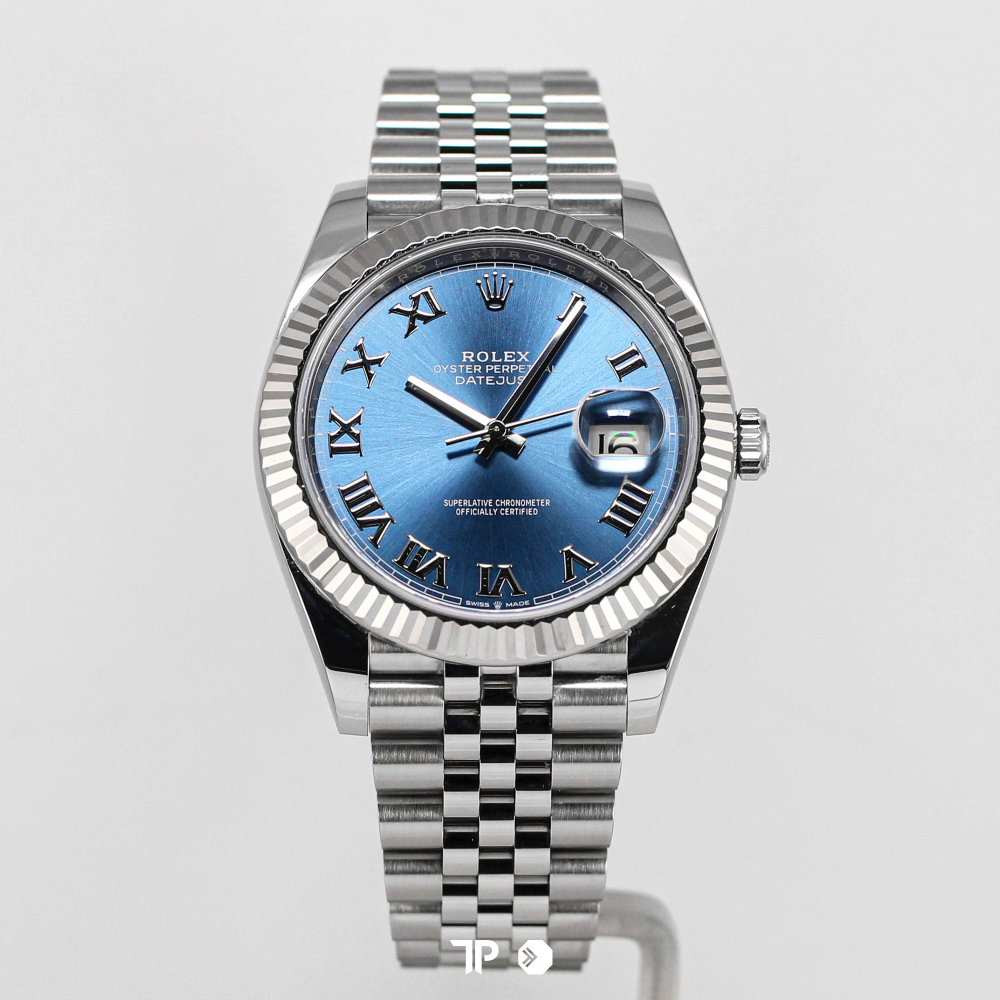 Datejust 41 Blue Azzurro Fluted Bezel Jubilee (2019)