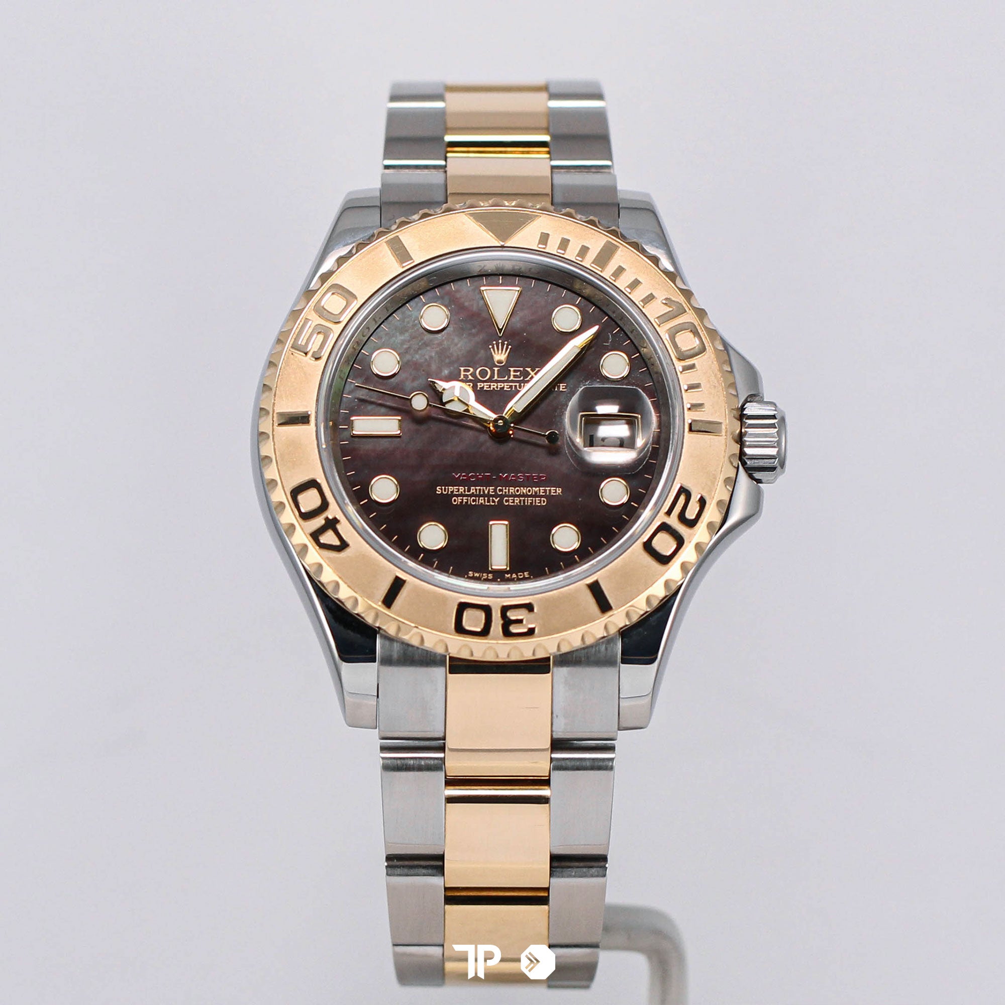 Yacht-Master Two Tone Yellow Gold Black MOP Dial (2008)