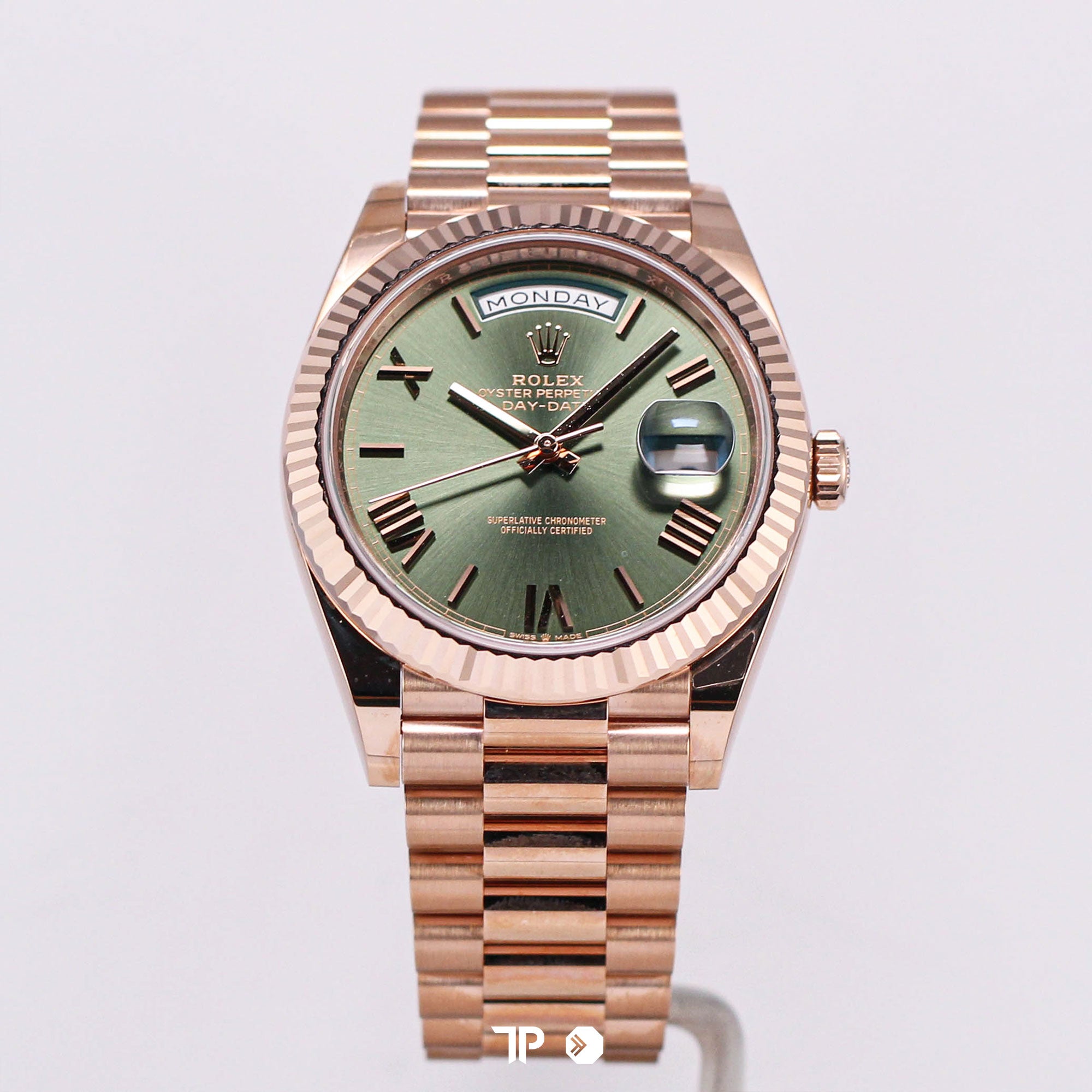 Day-Date Green Olive Rose Gold 40mm (NEW 2022)