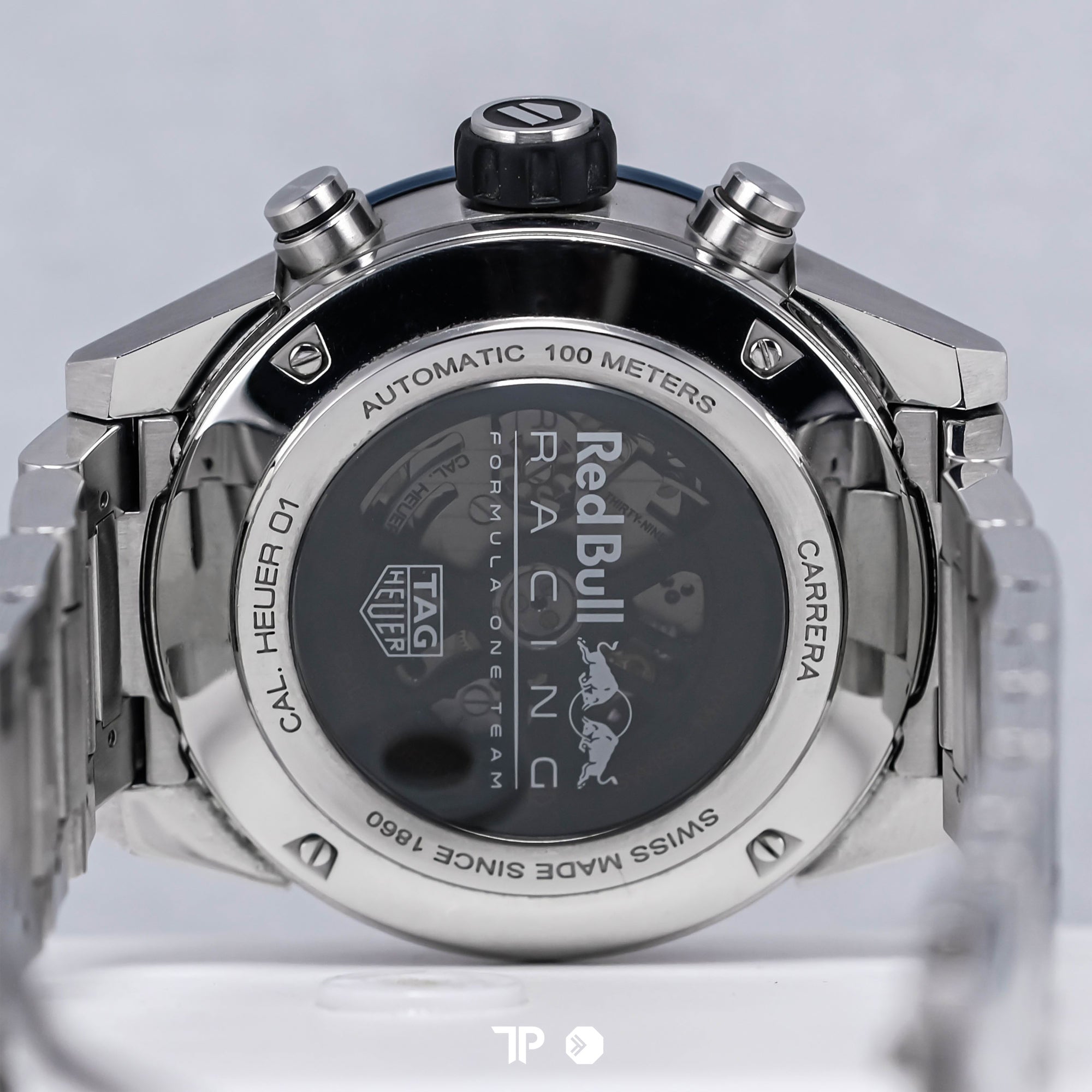 Carrera 01 Skeleton Red Bull Blue 45mm (2017)