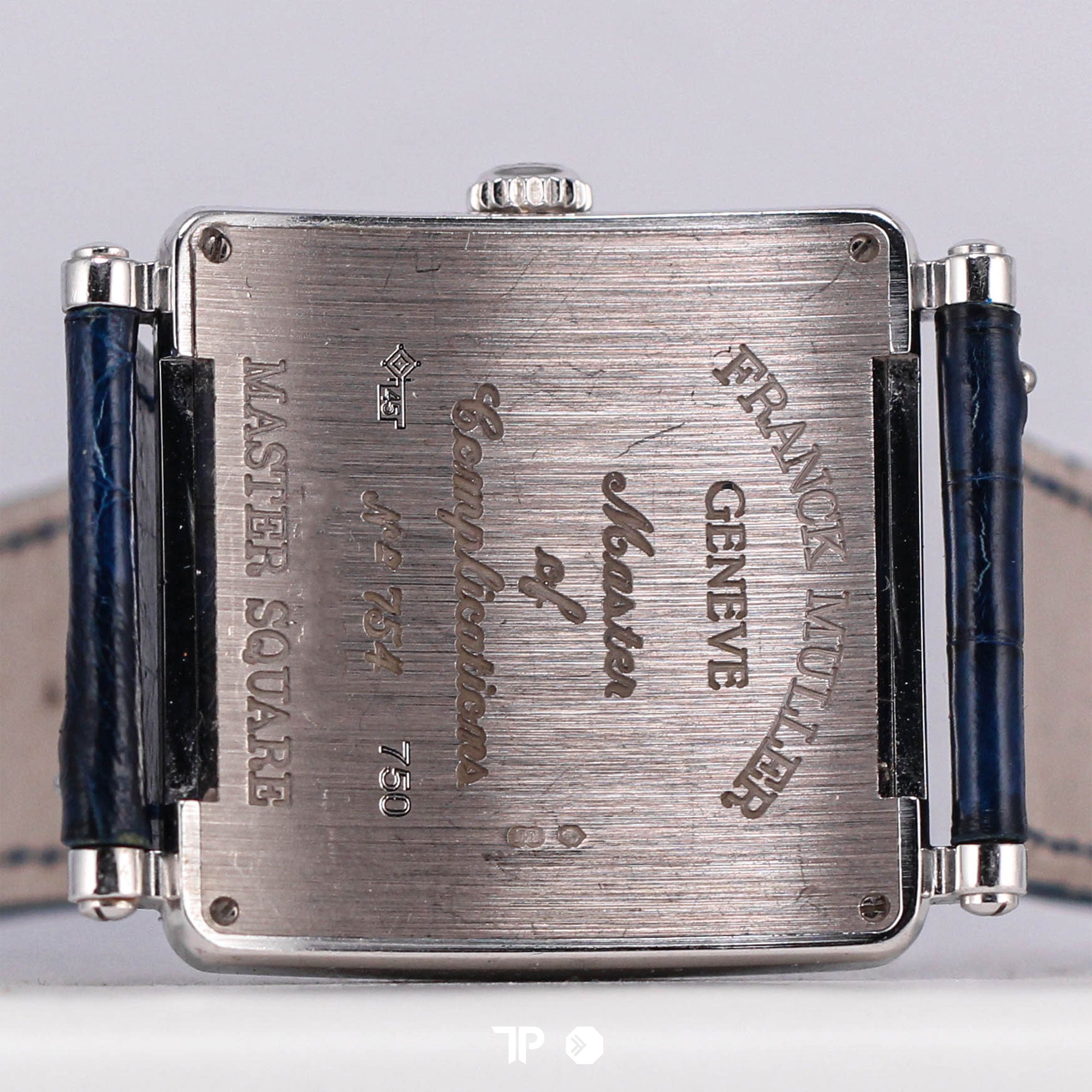 Master Square Silver Dial Diamond Bezel 41mm (UNDATED)
