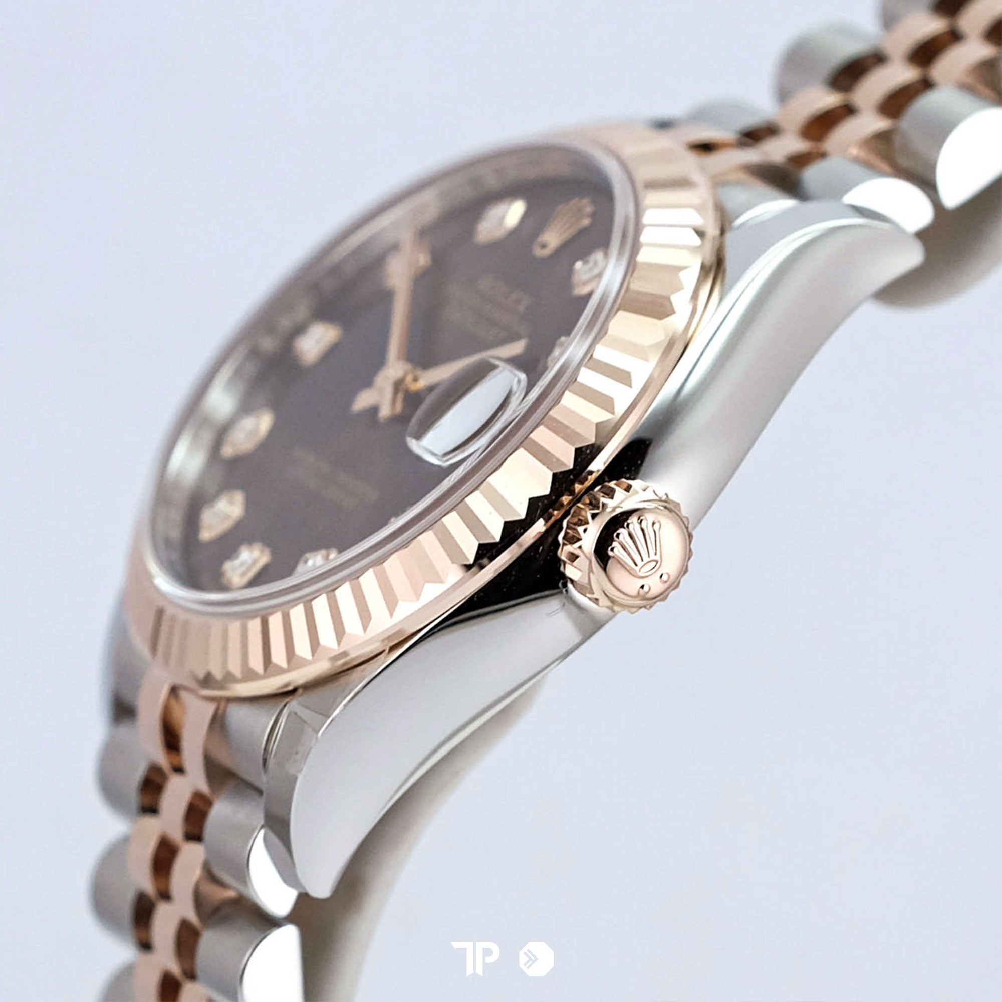 Datejust 31 Choco Diamond Two Tone Rose Gold NEW (2025)