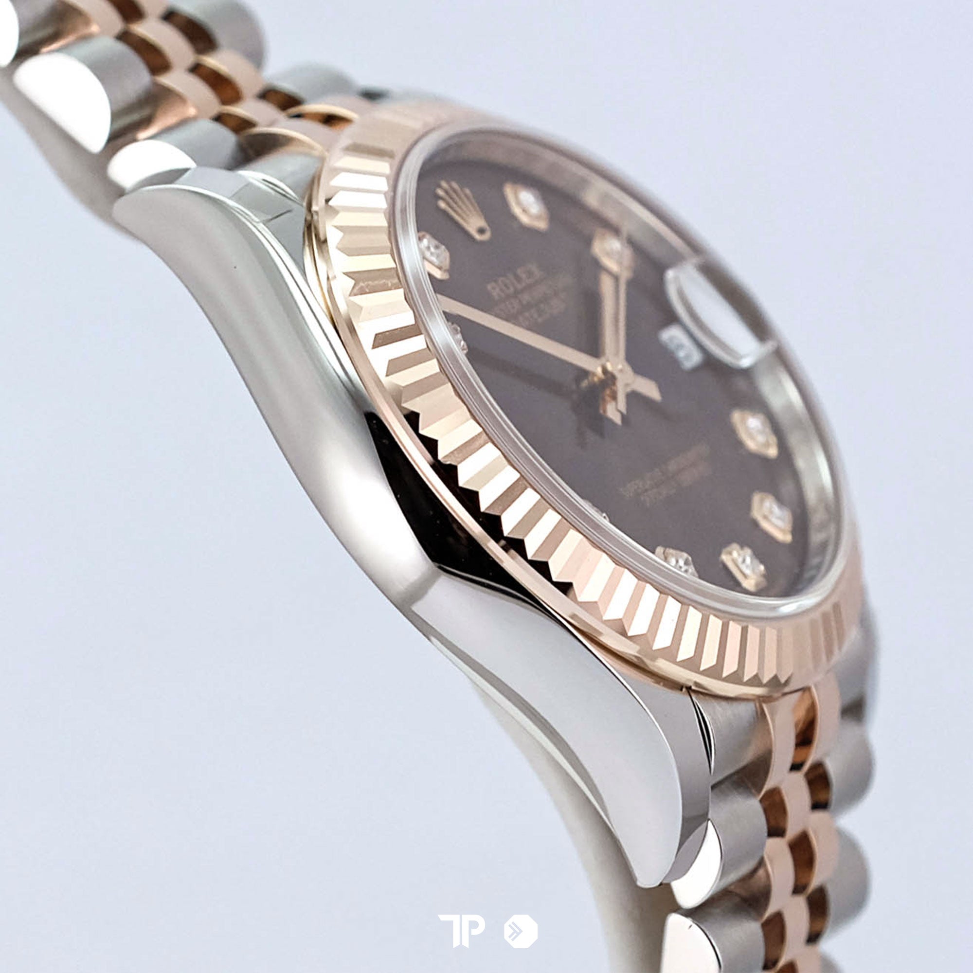 Datejust 31 Choco Diamond Two Tone Rose Gold NEW (2025)