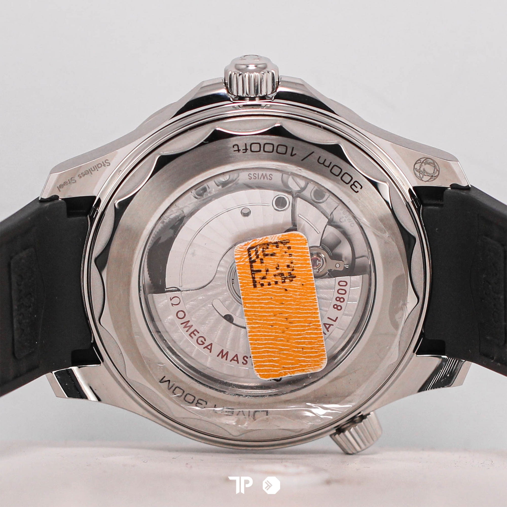 Seamaster Diver White Dial Black Ceramic Bezel Rubber Strap (NEW 2024)