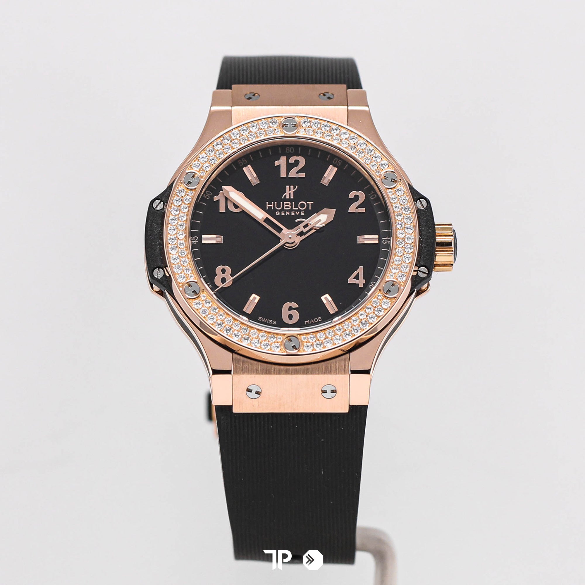 Big Bang 18kt Rose Gold Diamond Quartz 38 mm (2013)
