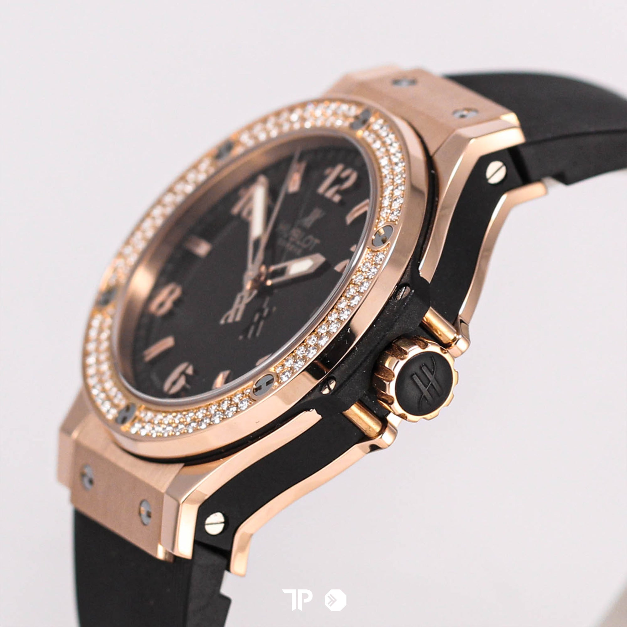 Big Bang 18kt Rose Gold Diamond Quartz 38 mm (2013)