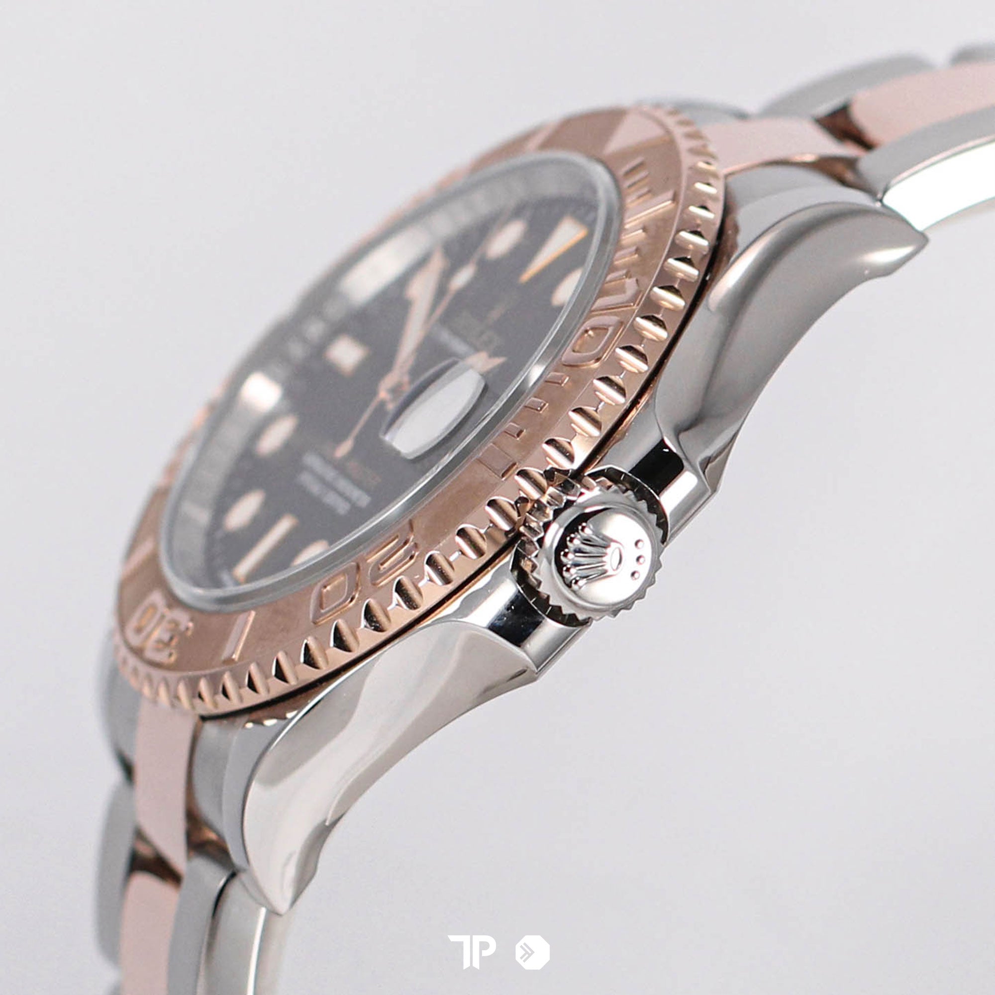 Yacht-Master Two Tone Rose Gold Black Dial (2017)