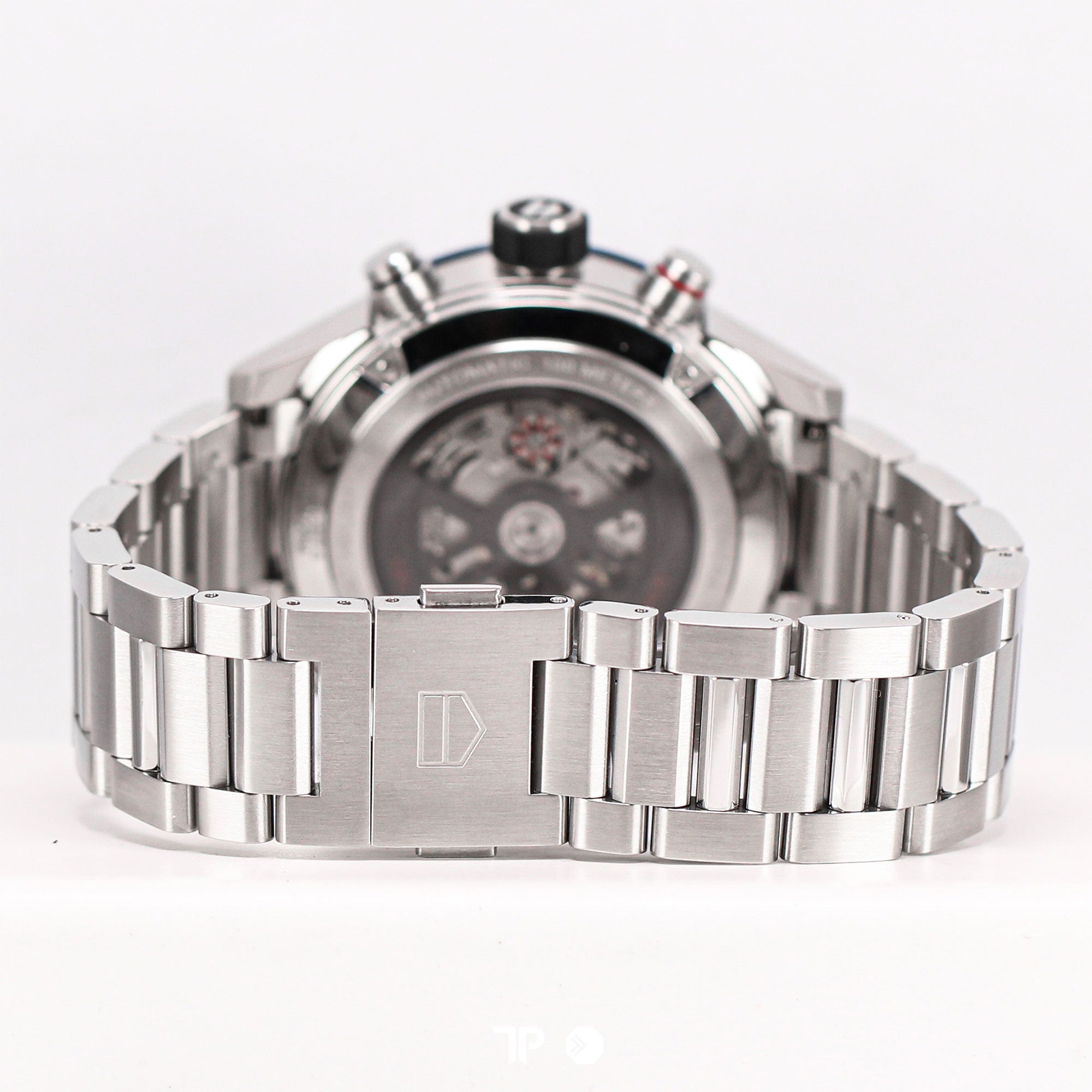 Carrera Heuer 01 Skeleton Blue Bezel Bracelet(2018)