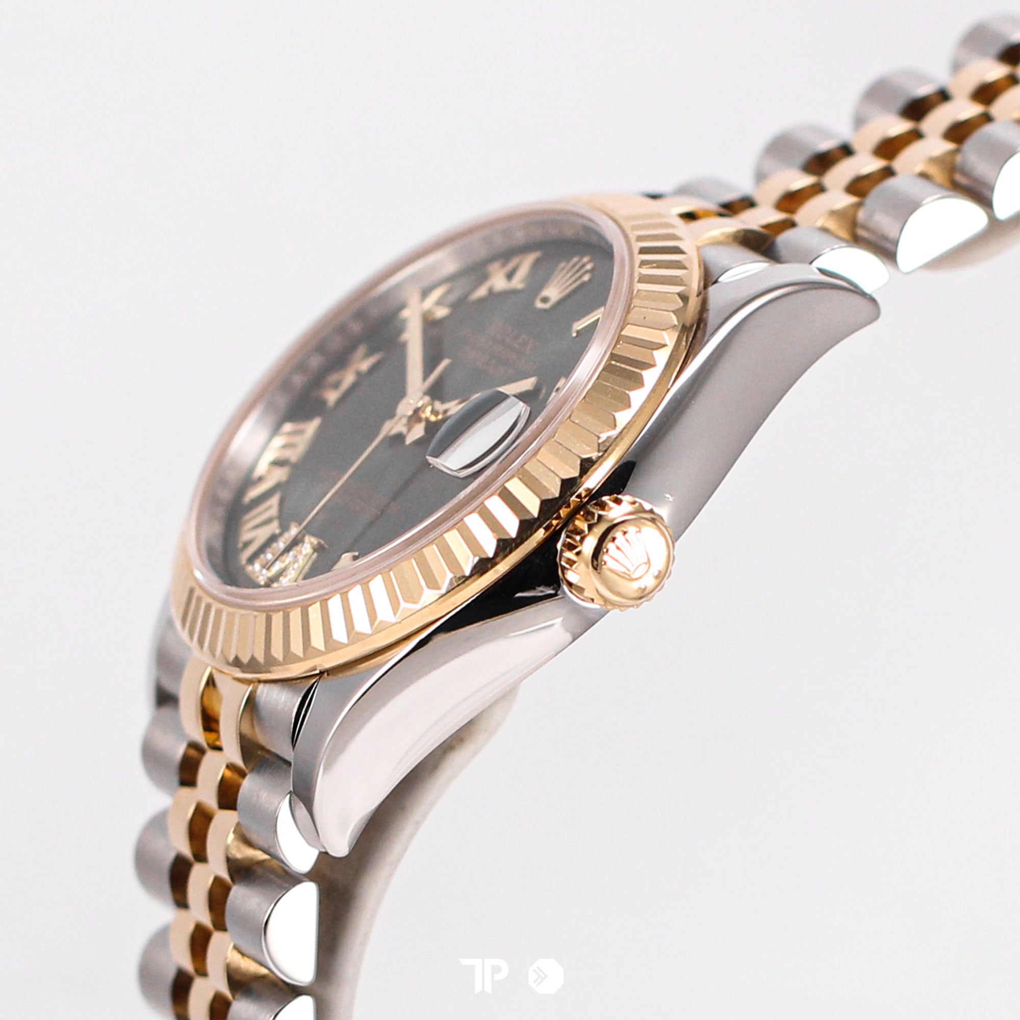 Datejust 31mm Ladies Green Olive Dial Diamond VI Two Tone Yellow Gold Jubilee (2022)