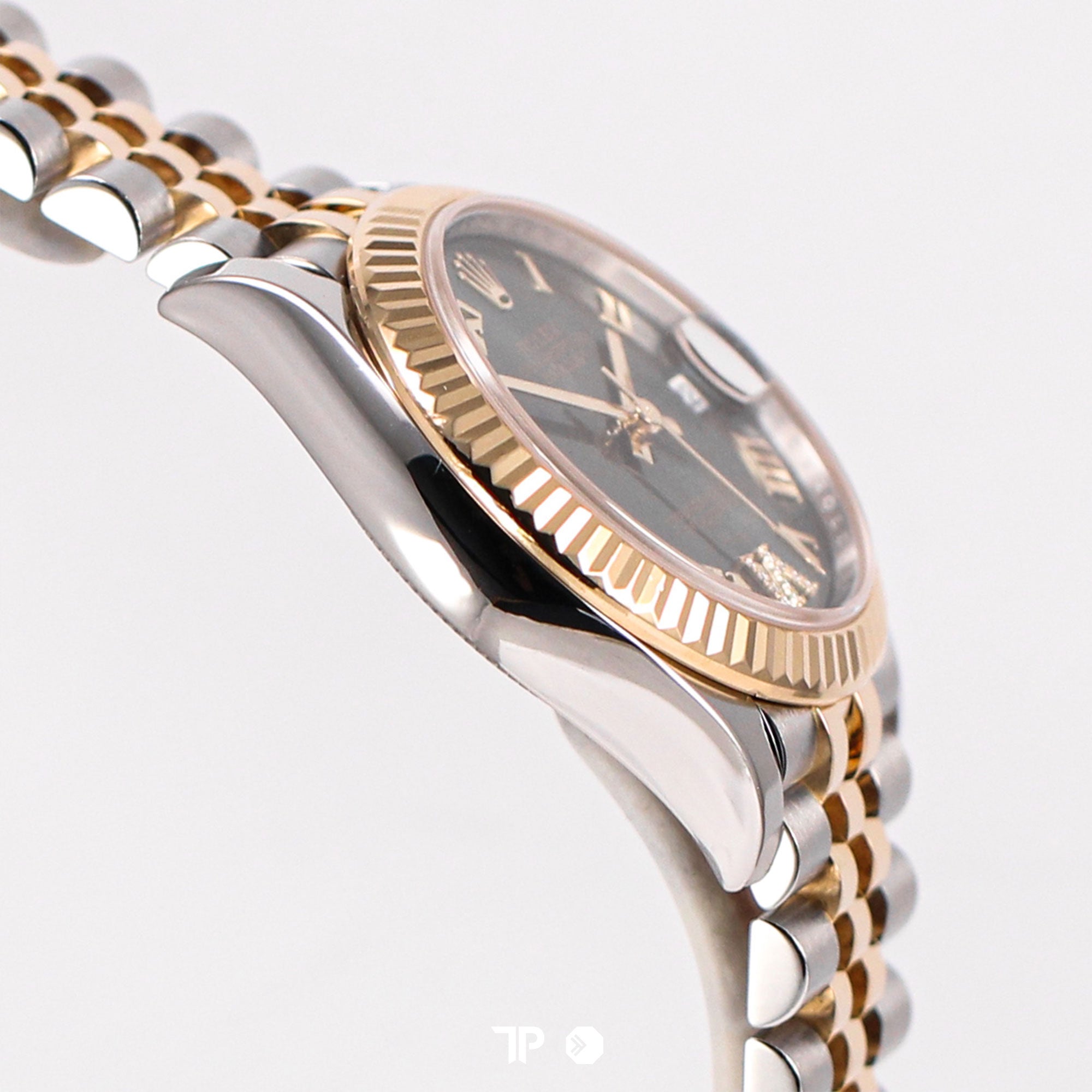 Datejust 31mm Ladies Green Olive Dial Diamond VI Two Tone Yellow Gold Jubilee (2022)