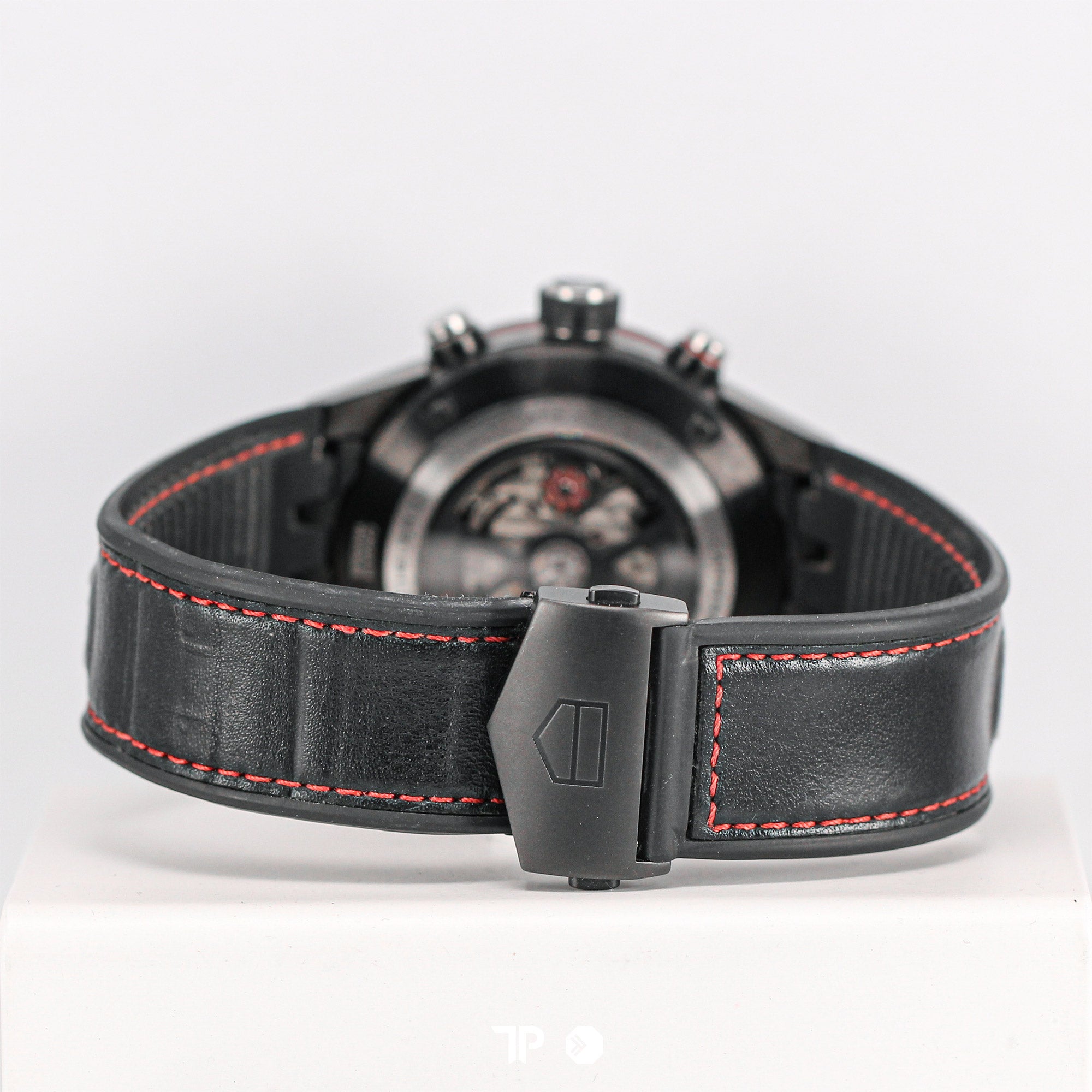 Carrera Heuer 01 Skeleton Leather Black (2018)
