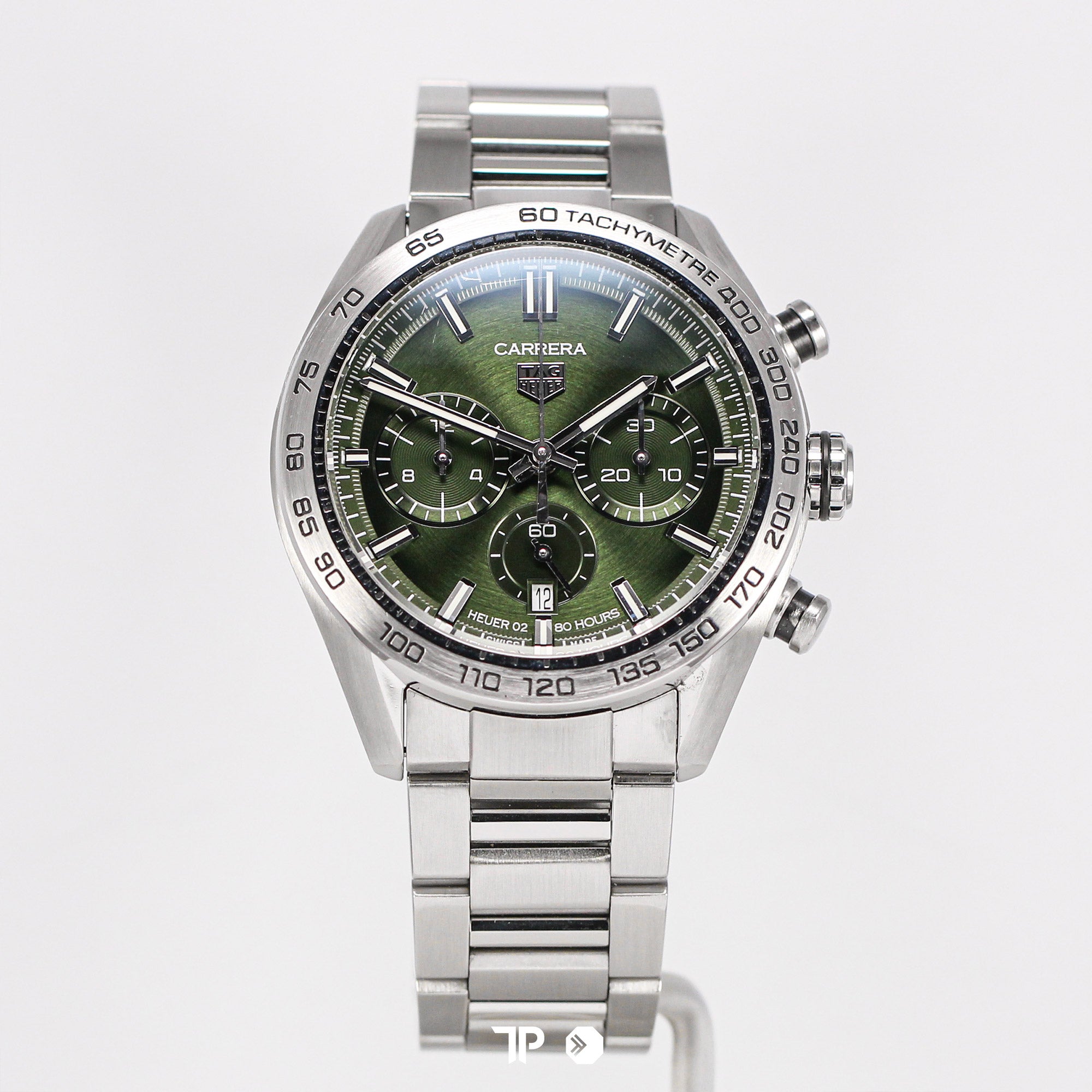Carrera Heuer 02 Green Chronograph CBN2A10 44mm (2022)