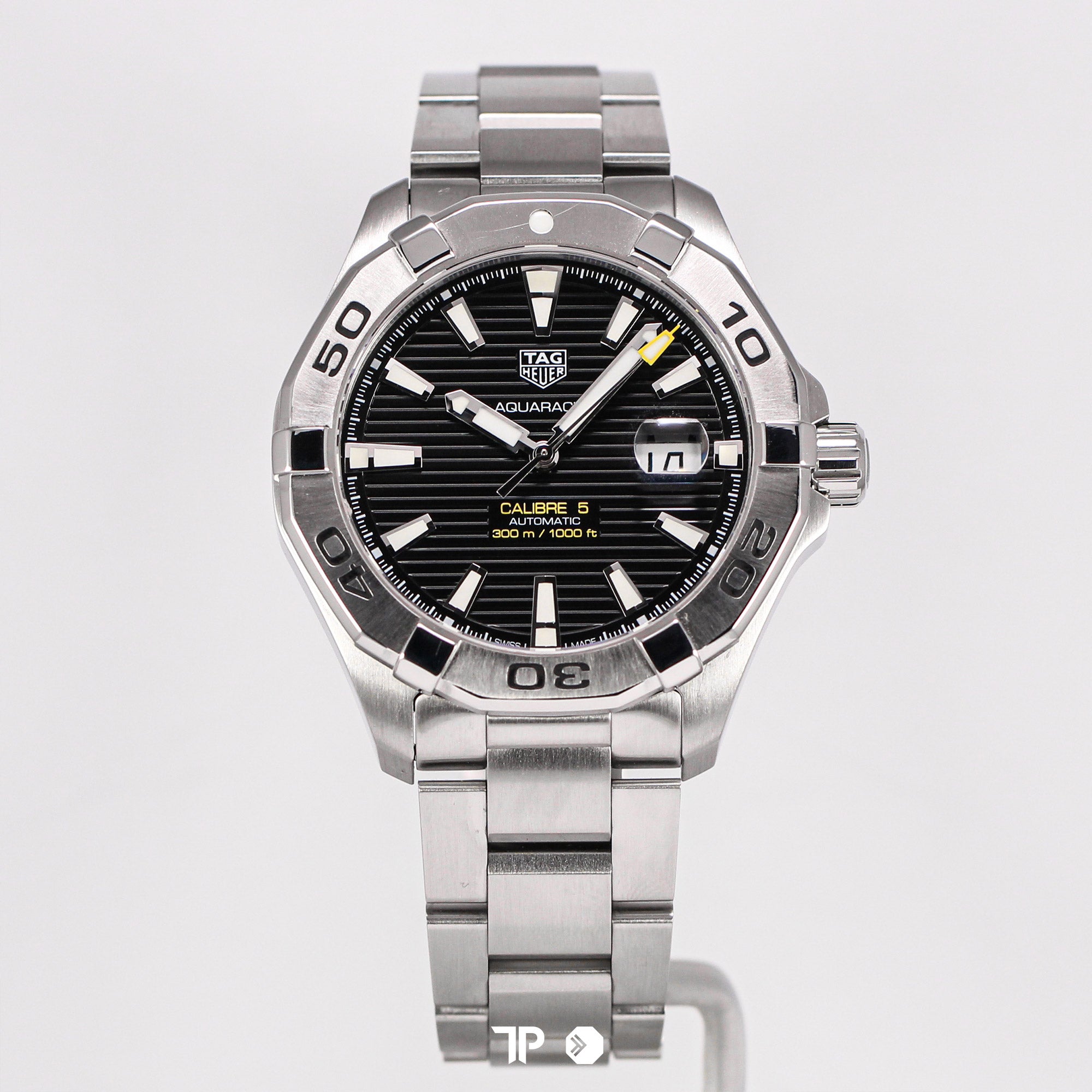Aquaracer Automatic Calibre 5 43mm Black Dial