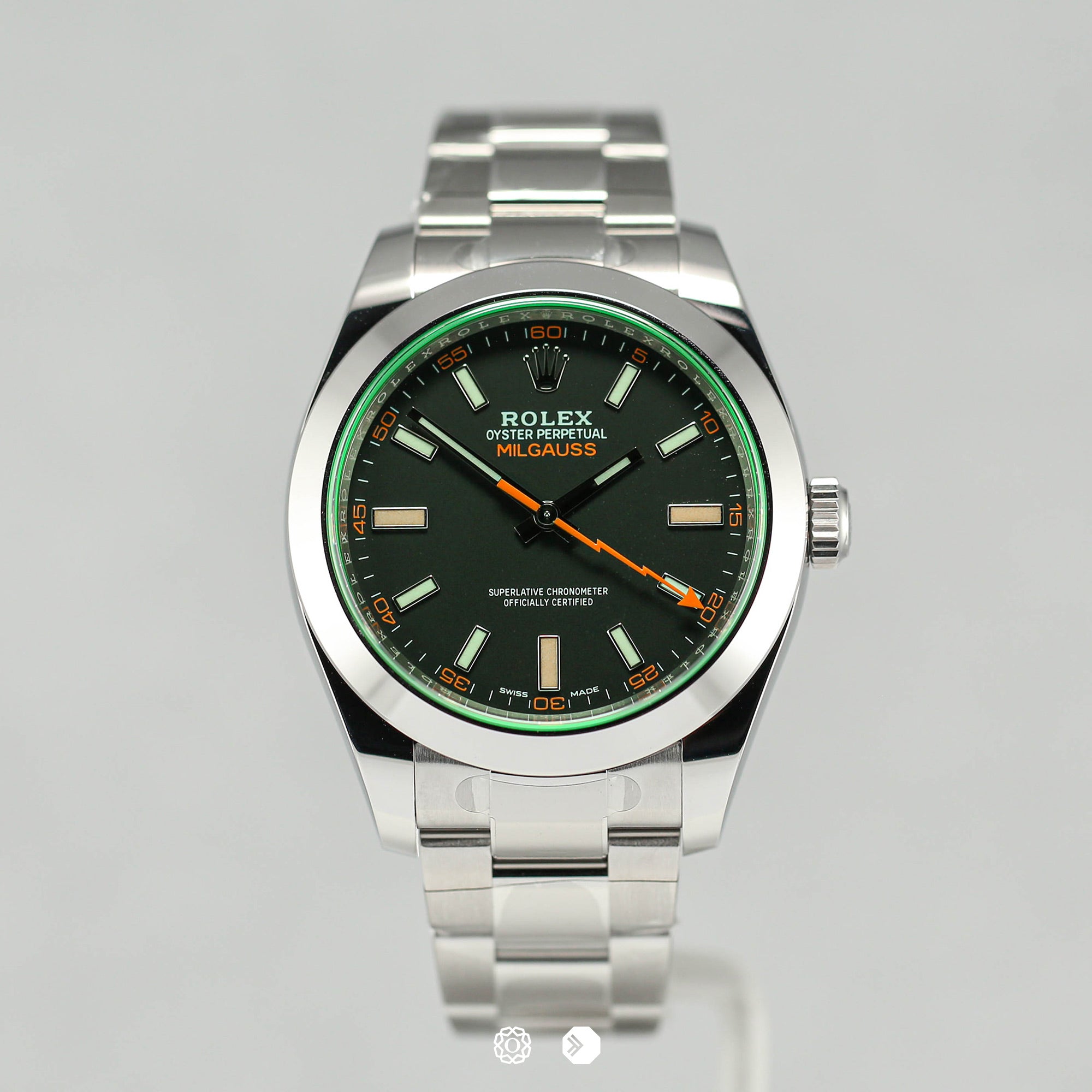 Milgauss Green Sapphire Black Dial (2021)