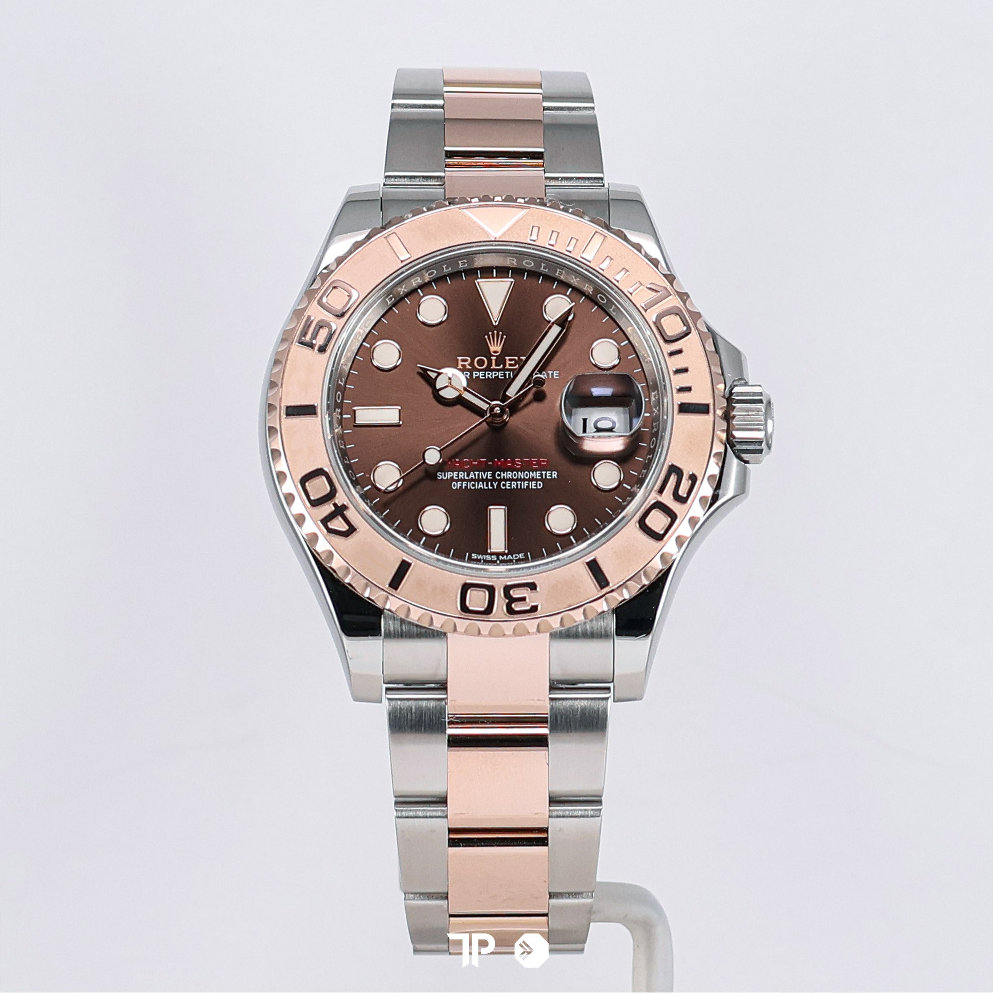 Yacht-Master Two Tone Rose Gold Chocolate Dial (2018)
