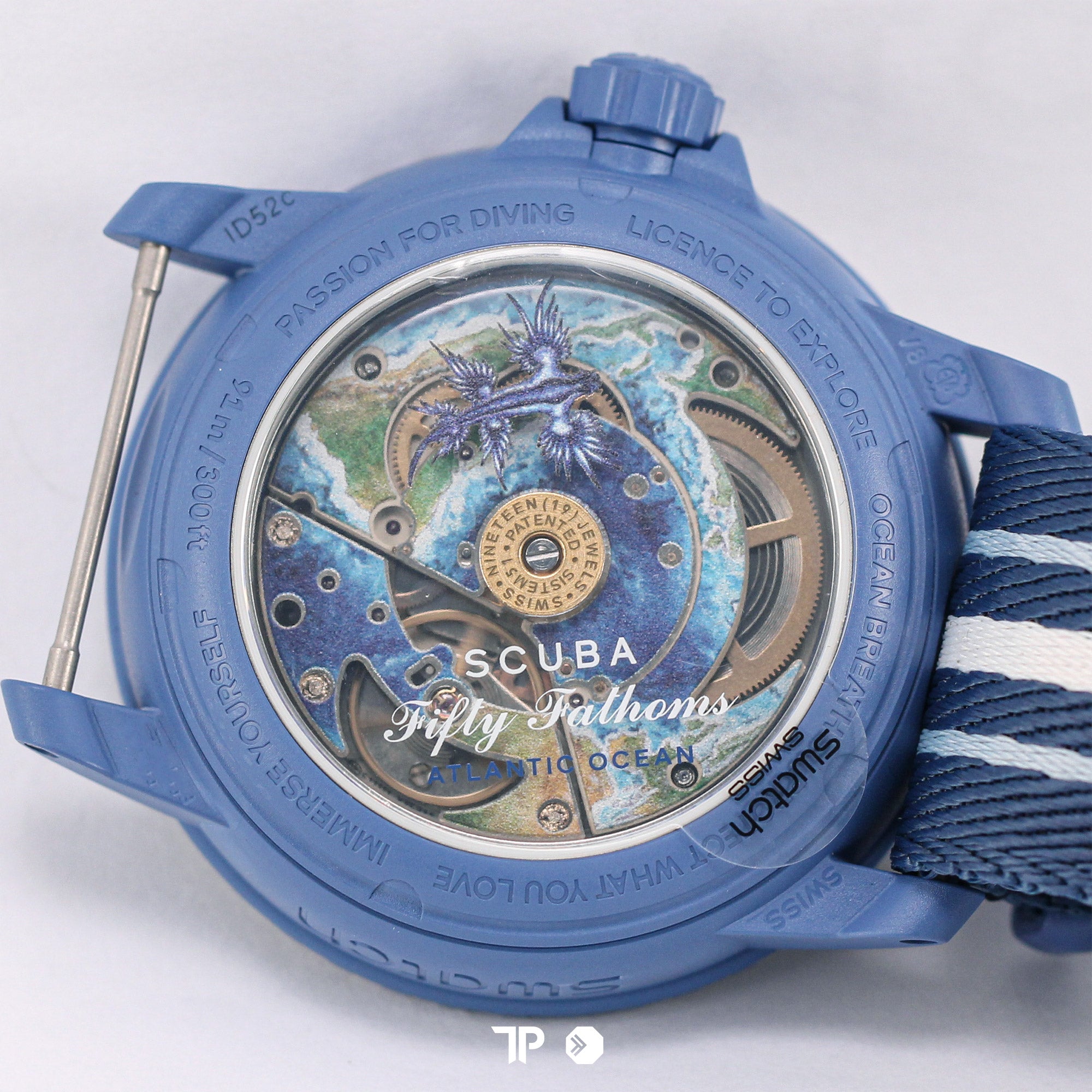 Scuba Fifty Fathoms 'Atlantic Ocean' Blue 42.3mm NEW(2024)