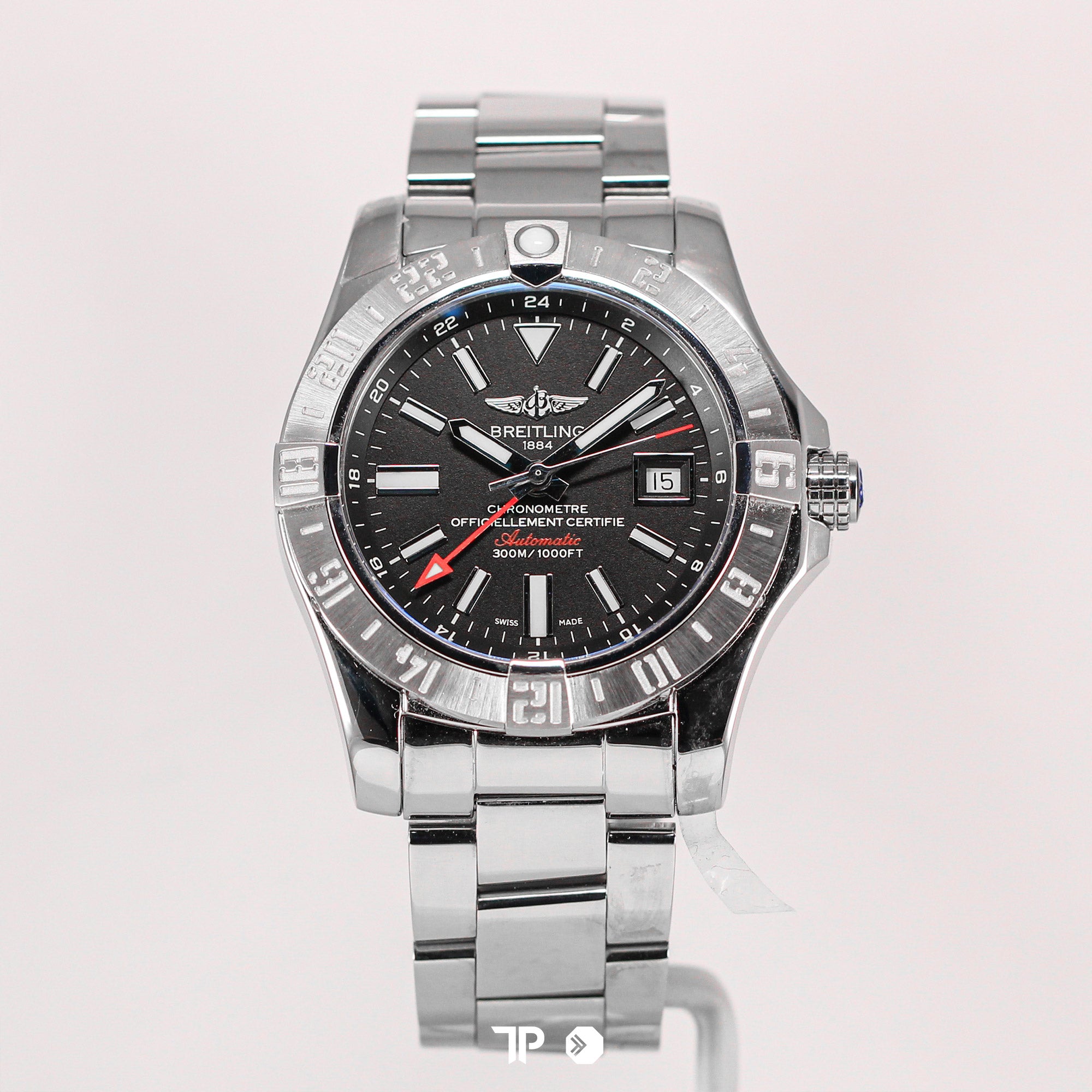 Avenger GMT Black Bracelet