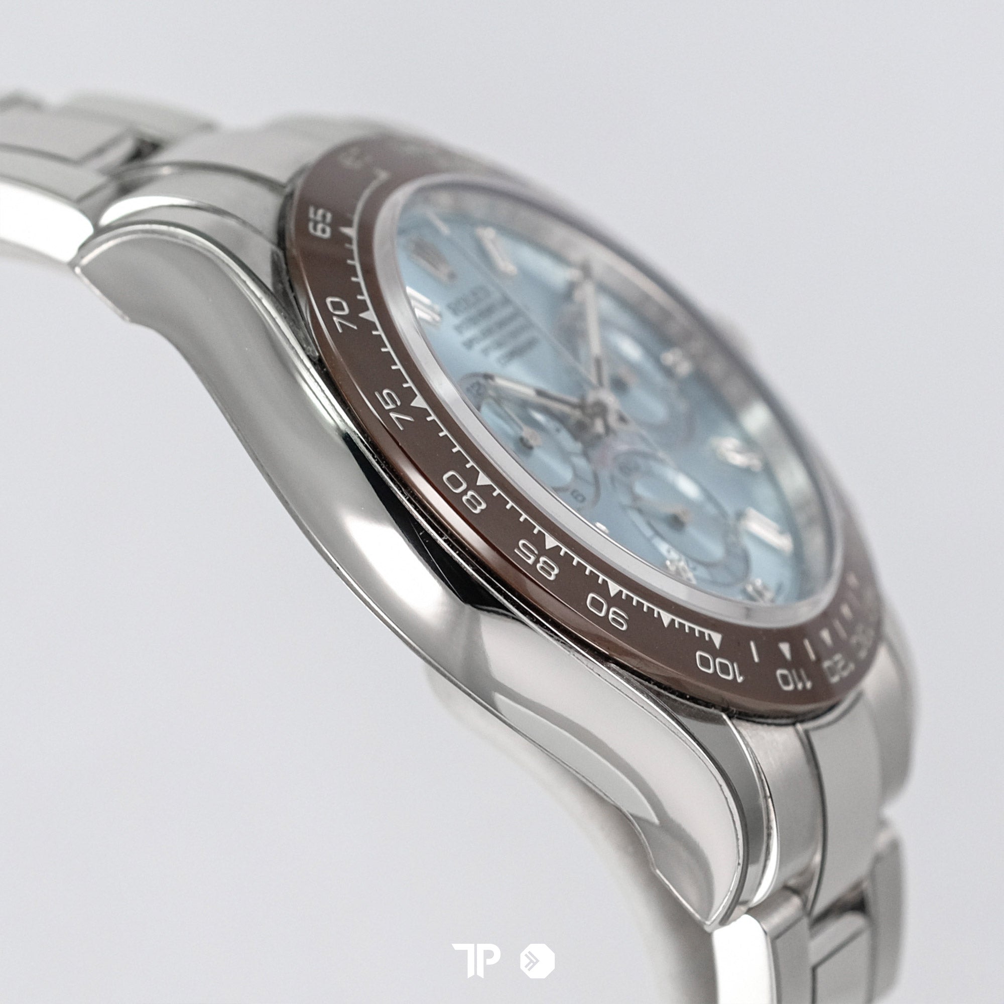 Daytona Platinum Ice Blue Diamond Baguette 40mm (2021)