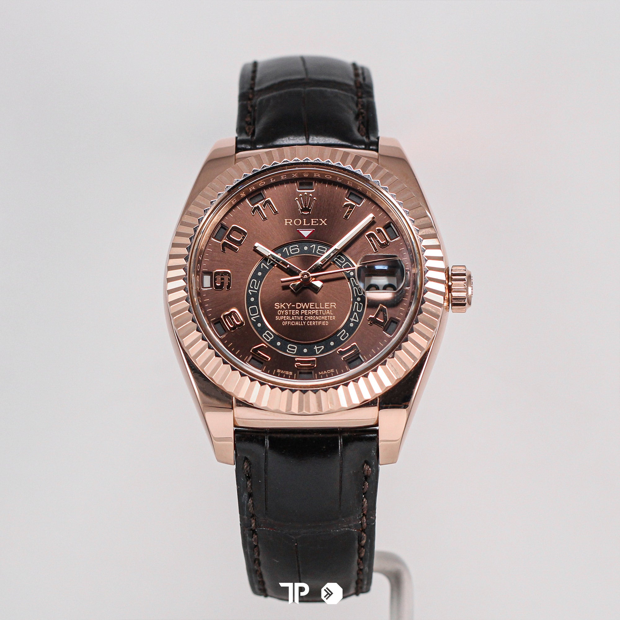Sky-Dweller Choco Leather (2017)