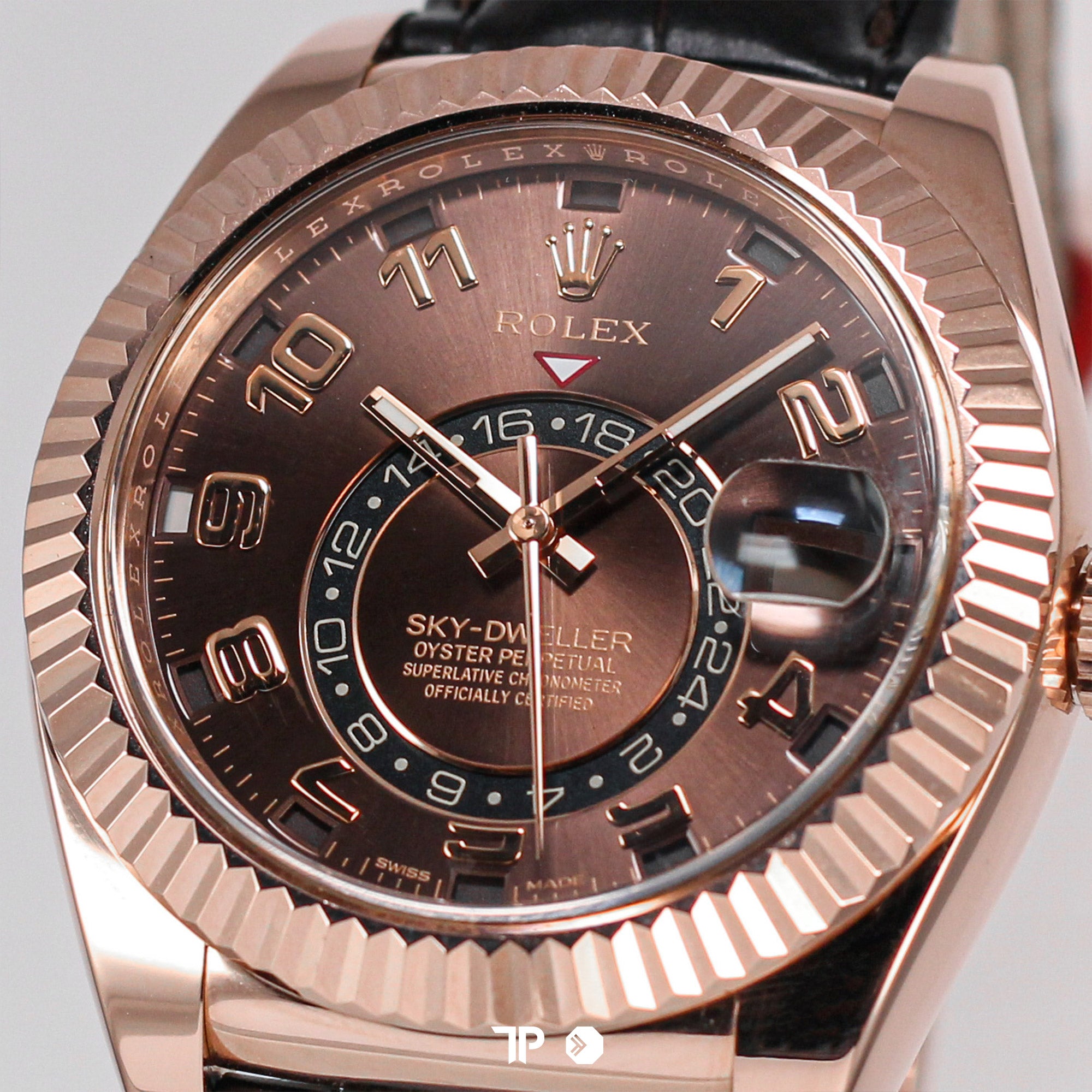 Sky-Dweller Choco Leather (2017)