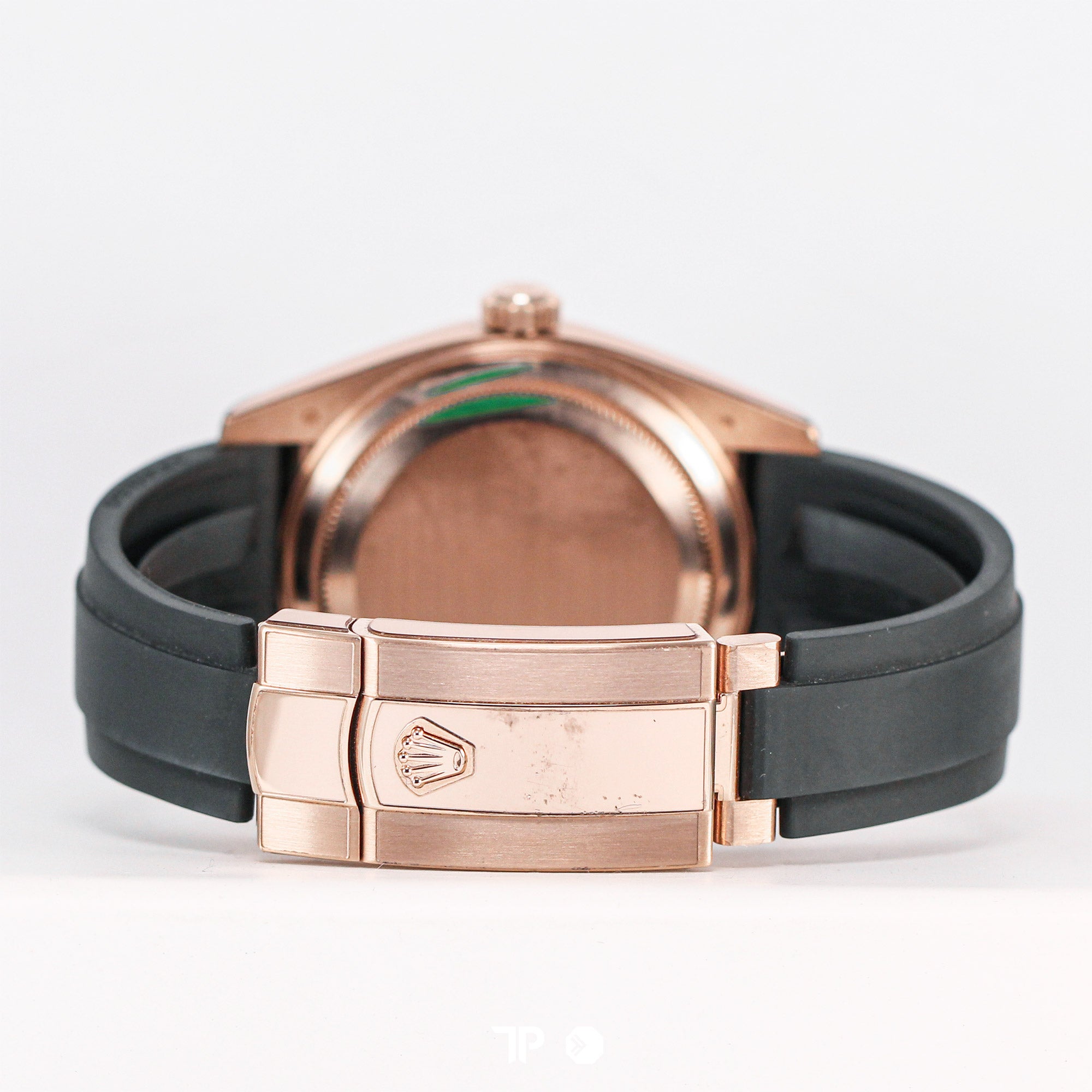 Sky-Dweller 42mm Two Tone Rosegold Choco Dial Rubber (2023)