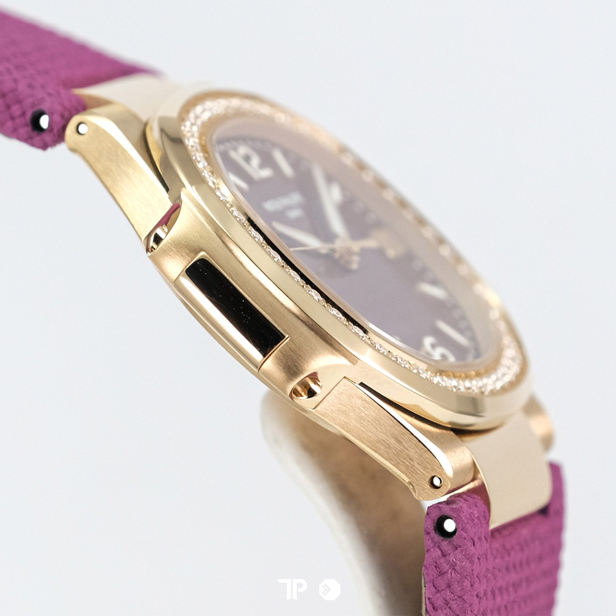 Nautilus Ladies Rose Gold Diamond Bezel 7010R (NEW 2024)